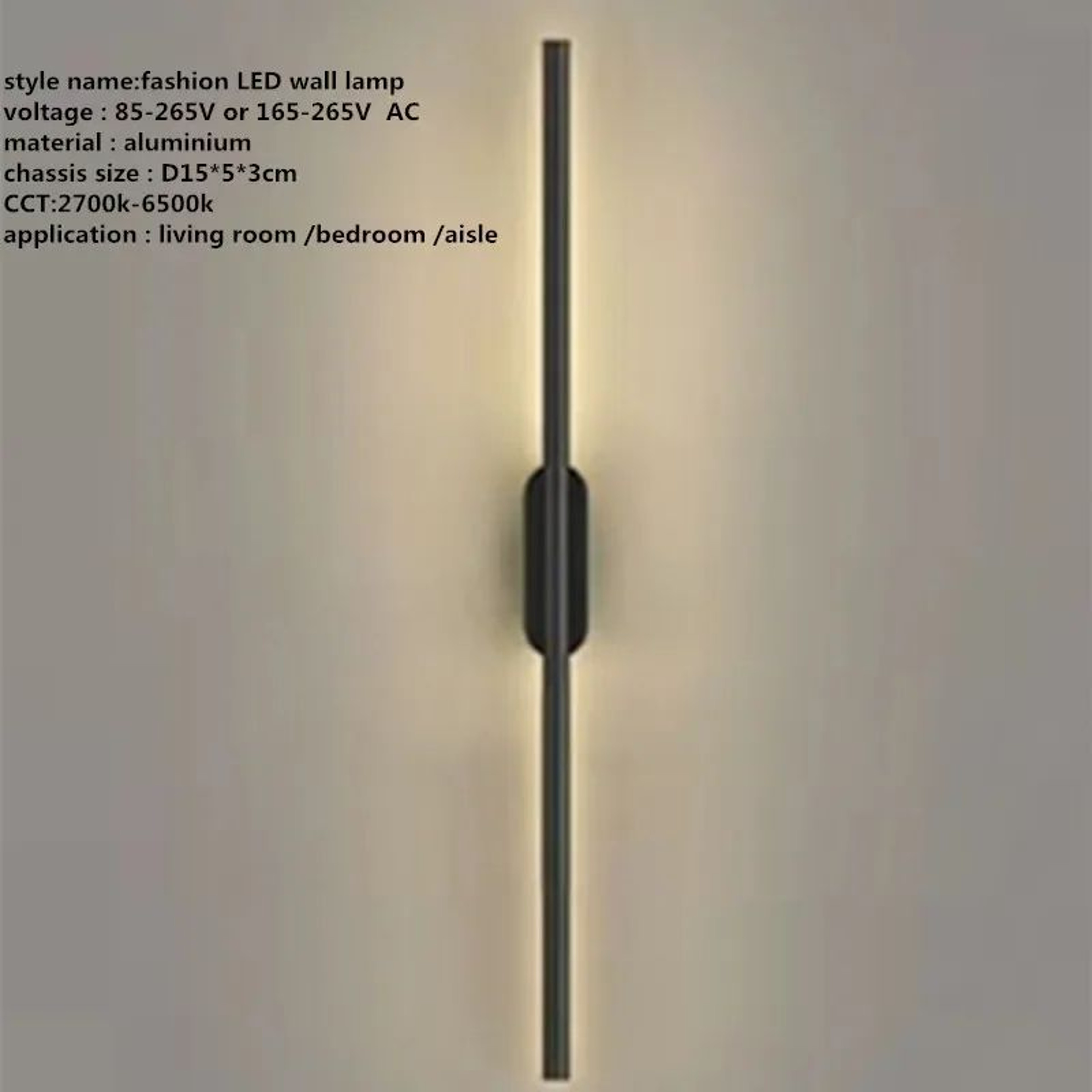 Modern Linear Tube LED Wall Sconce 10
