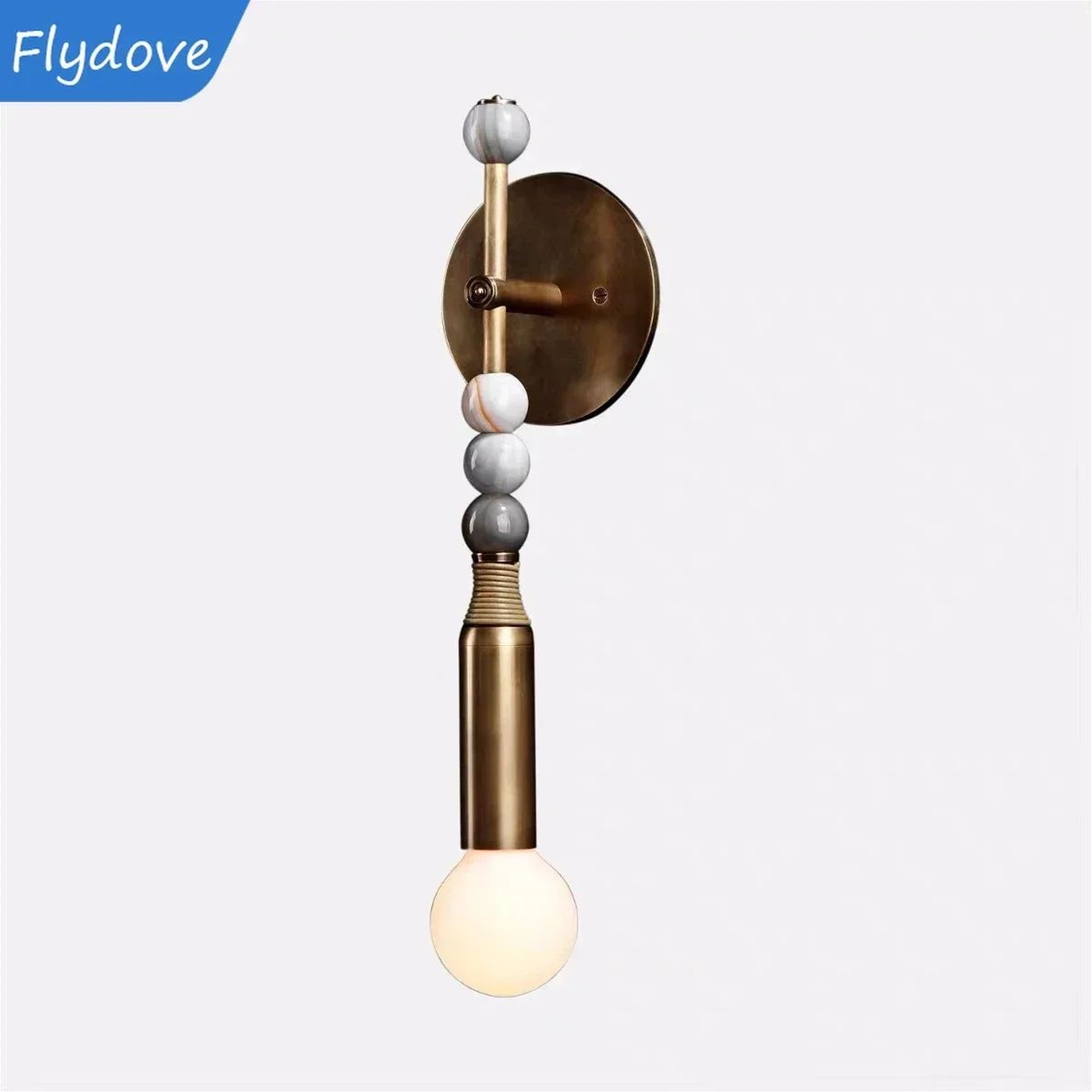 Nordic Vintage Copper Dimmable Wall Sconce 6