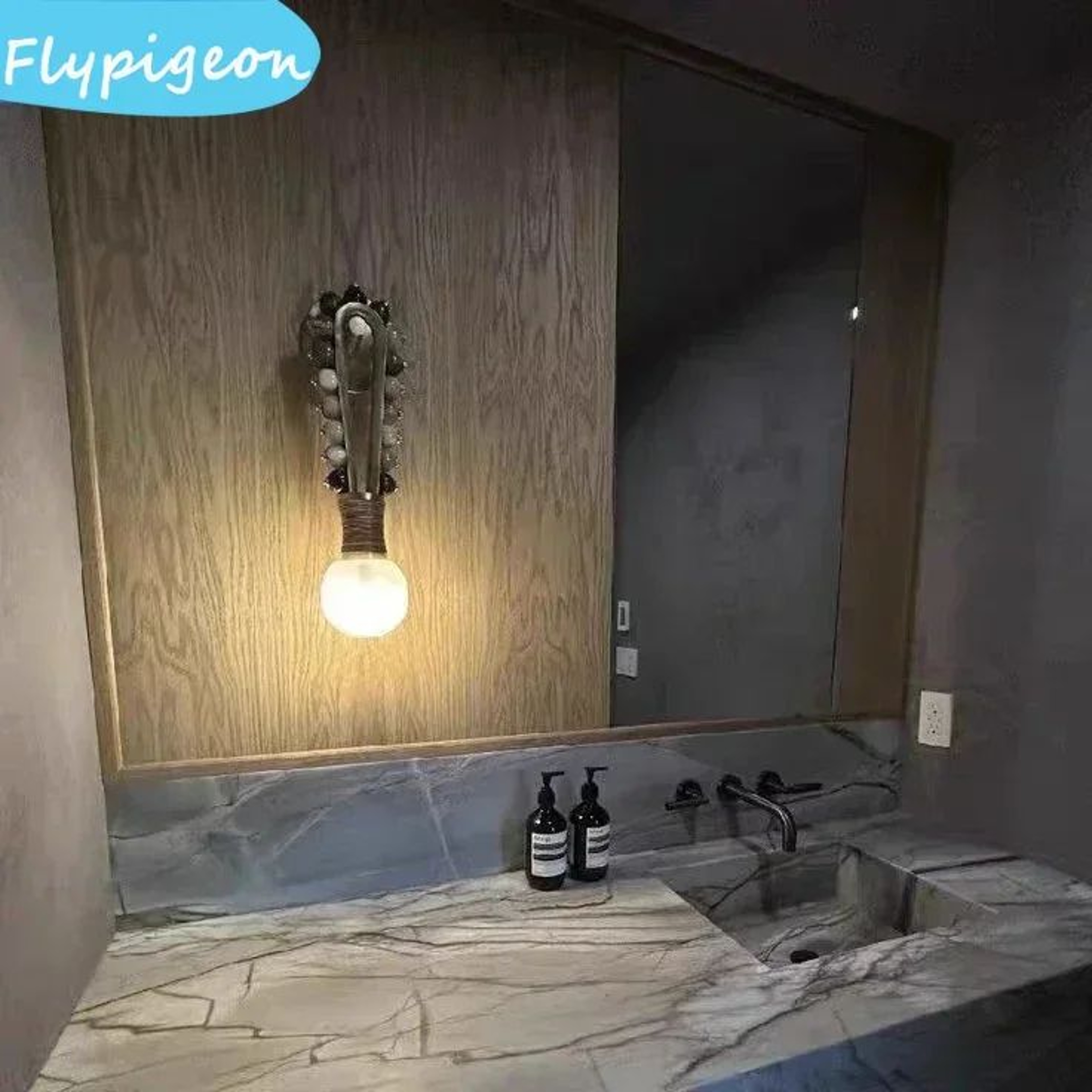 Nordic Vintage Copper Dimmable Wall Sconce 4