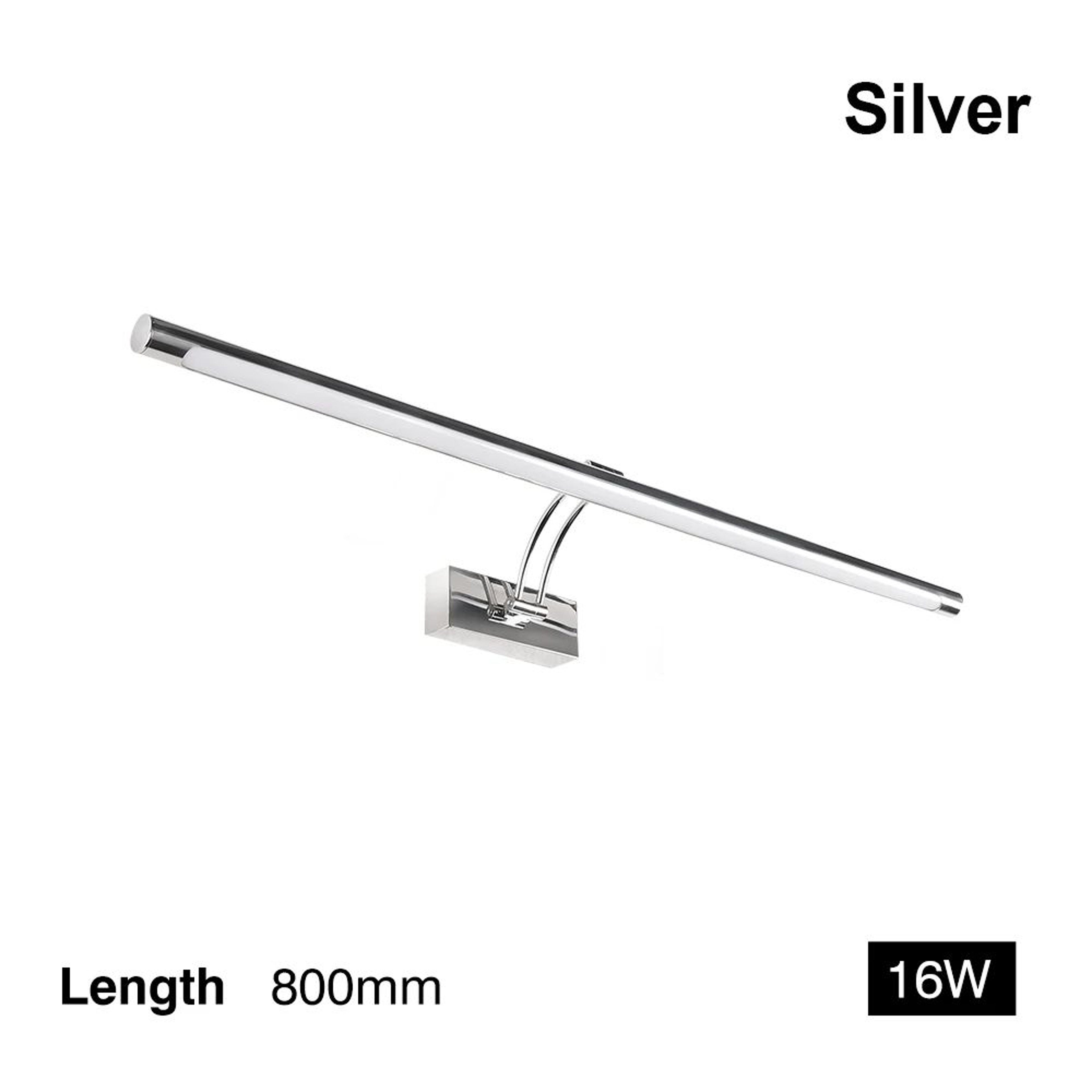 Modern Long LED Bathroom Mirror Light 8