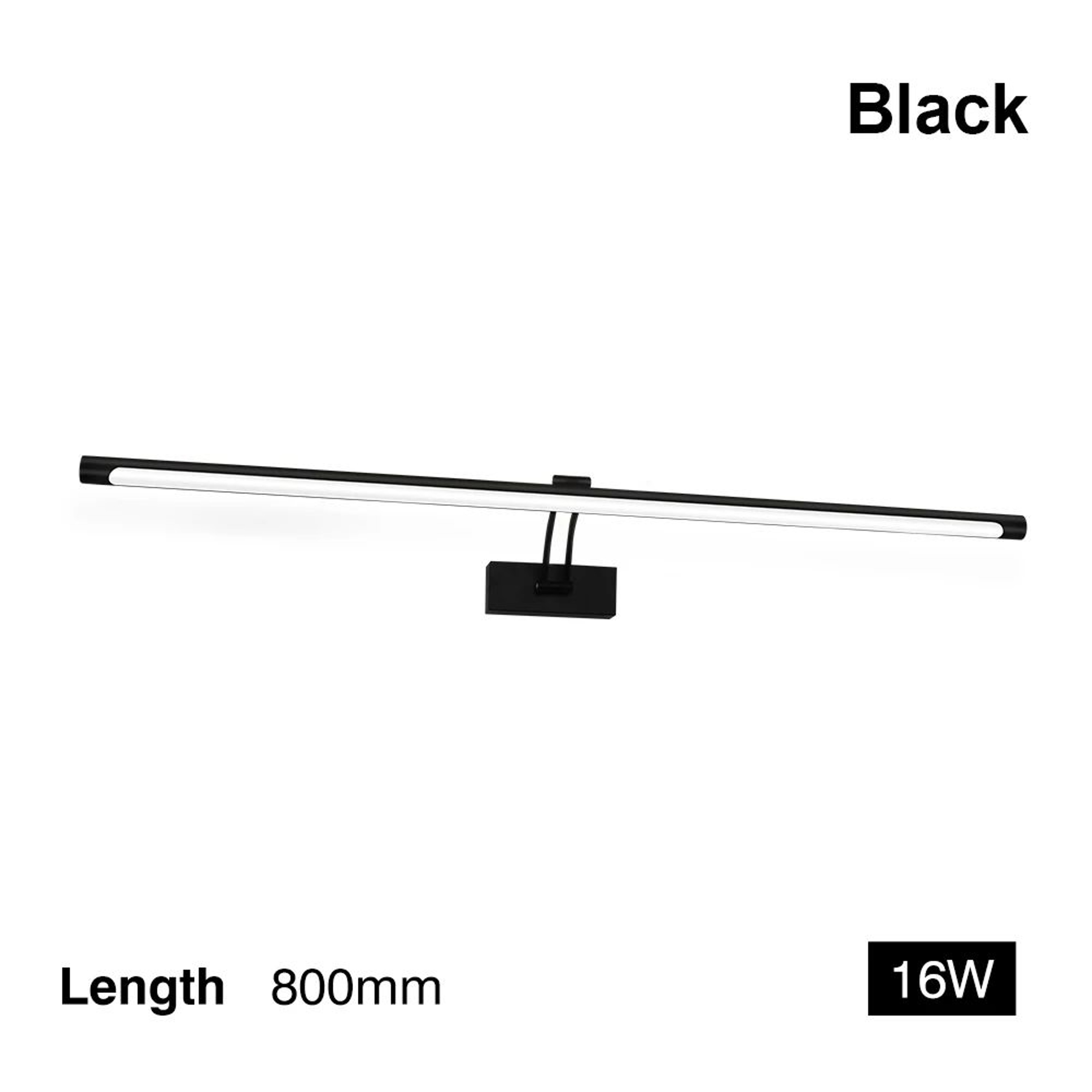 Modern Long LED Bathroom Mirror Light 6