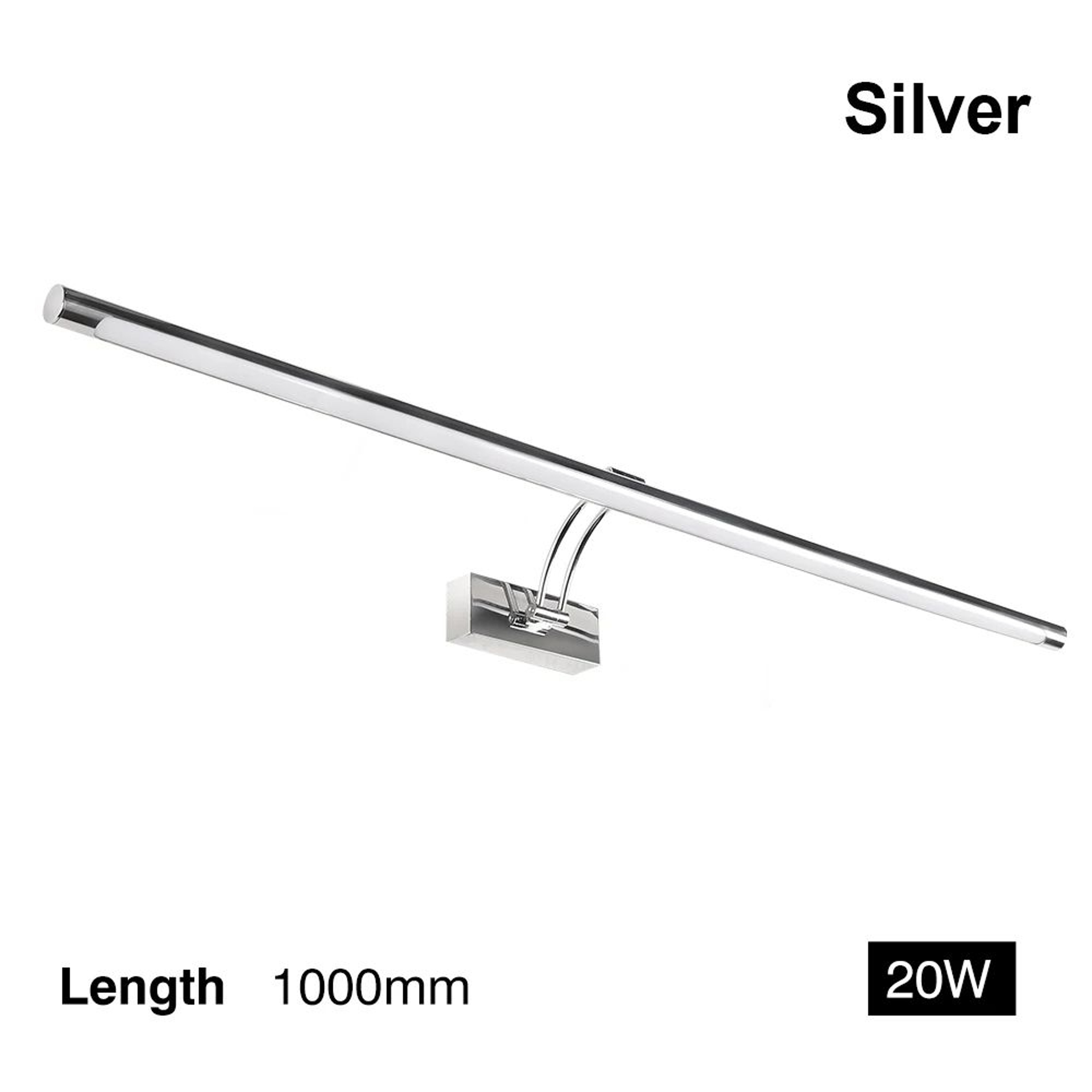 Modern Long LED Bathroom Mirror Light 9