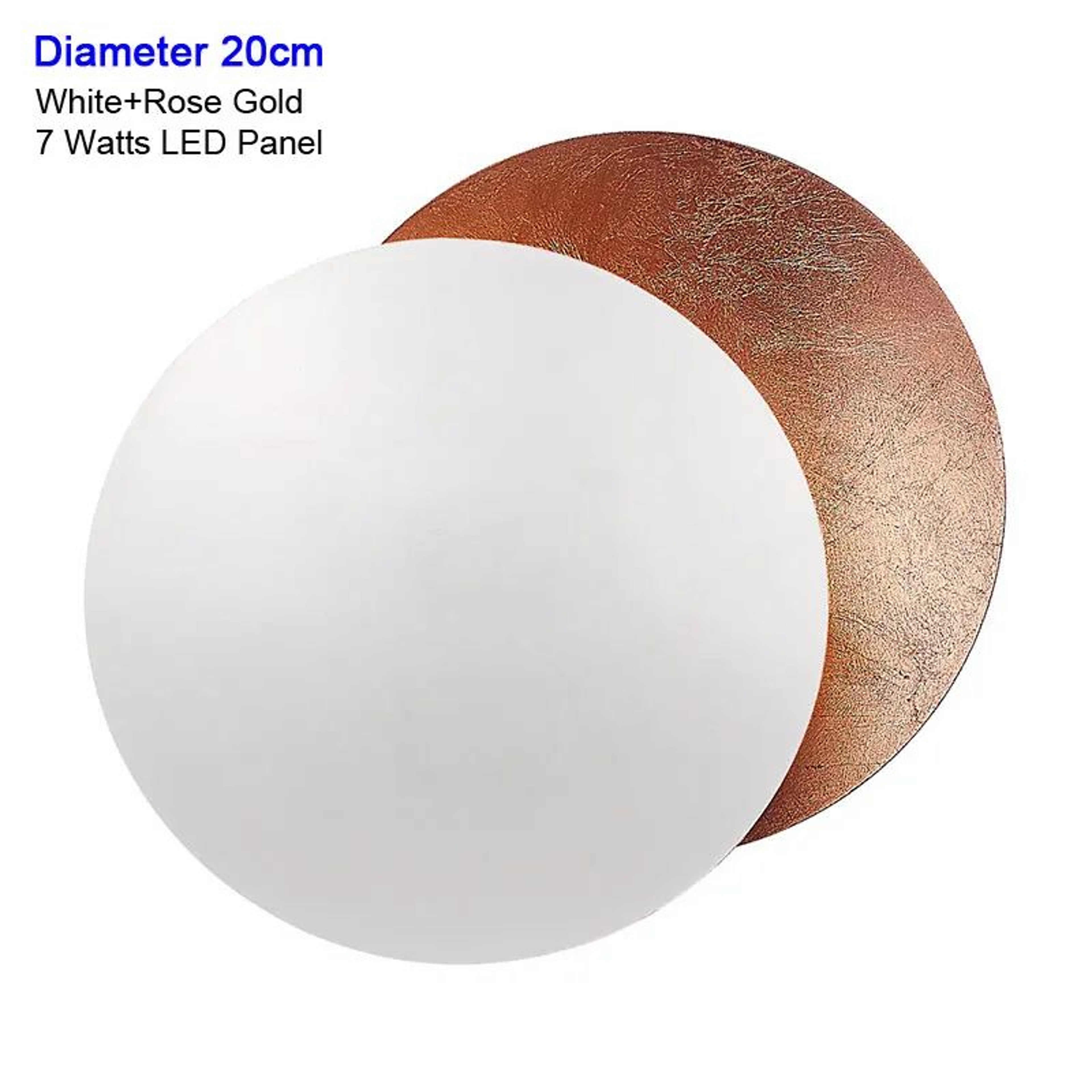 Modern Rotatable Black Gold LED Wall Sconce 7