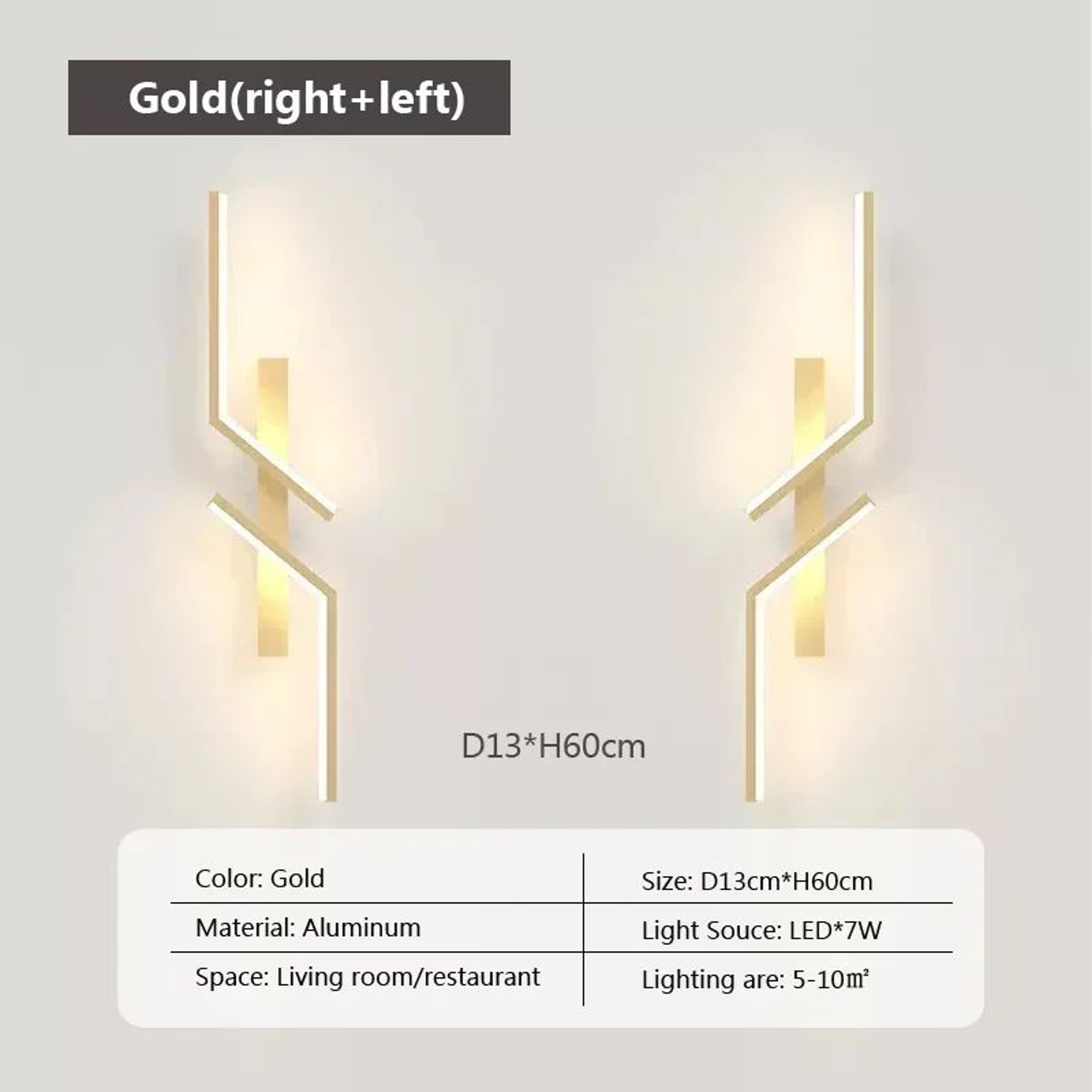 Modern Minimalist Black LED Wall Sconce 12