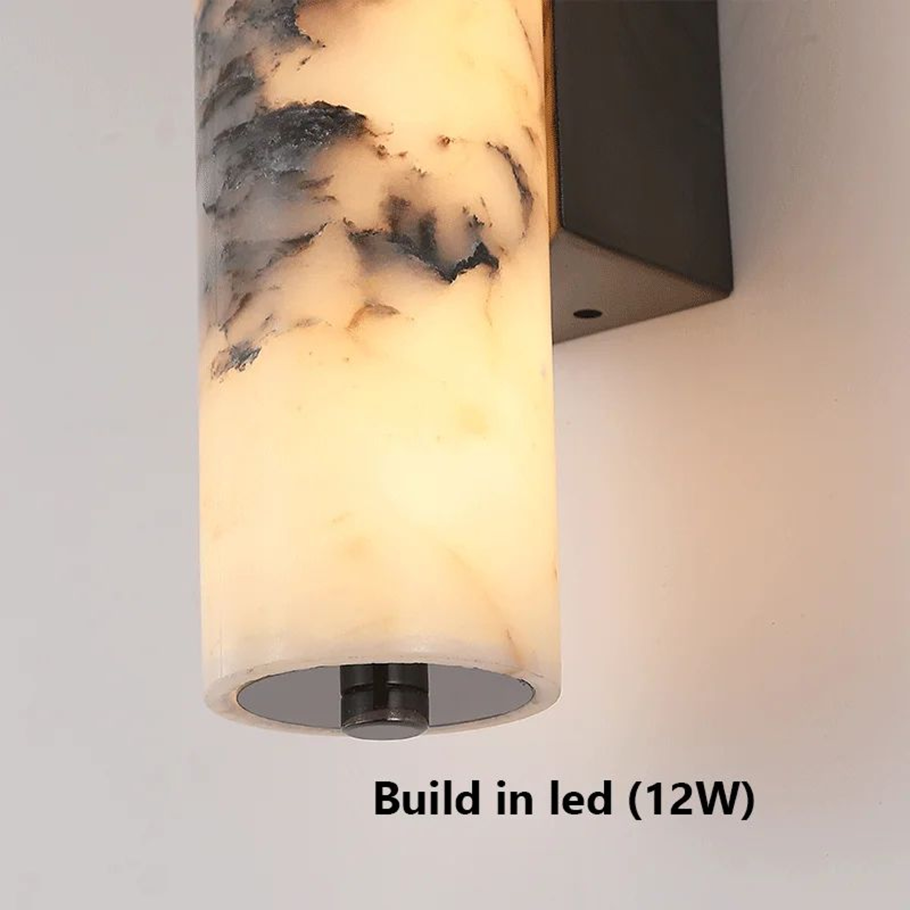 Lunara Black Marble Wall Sconce 5