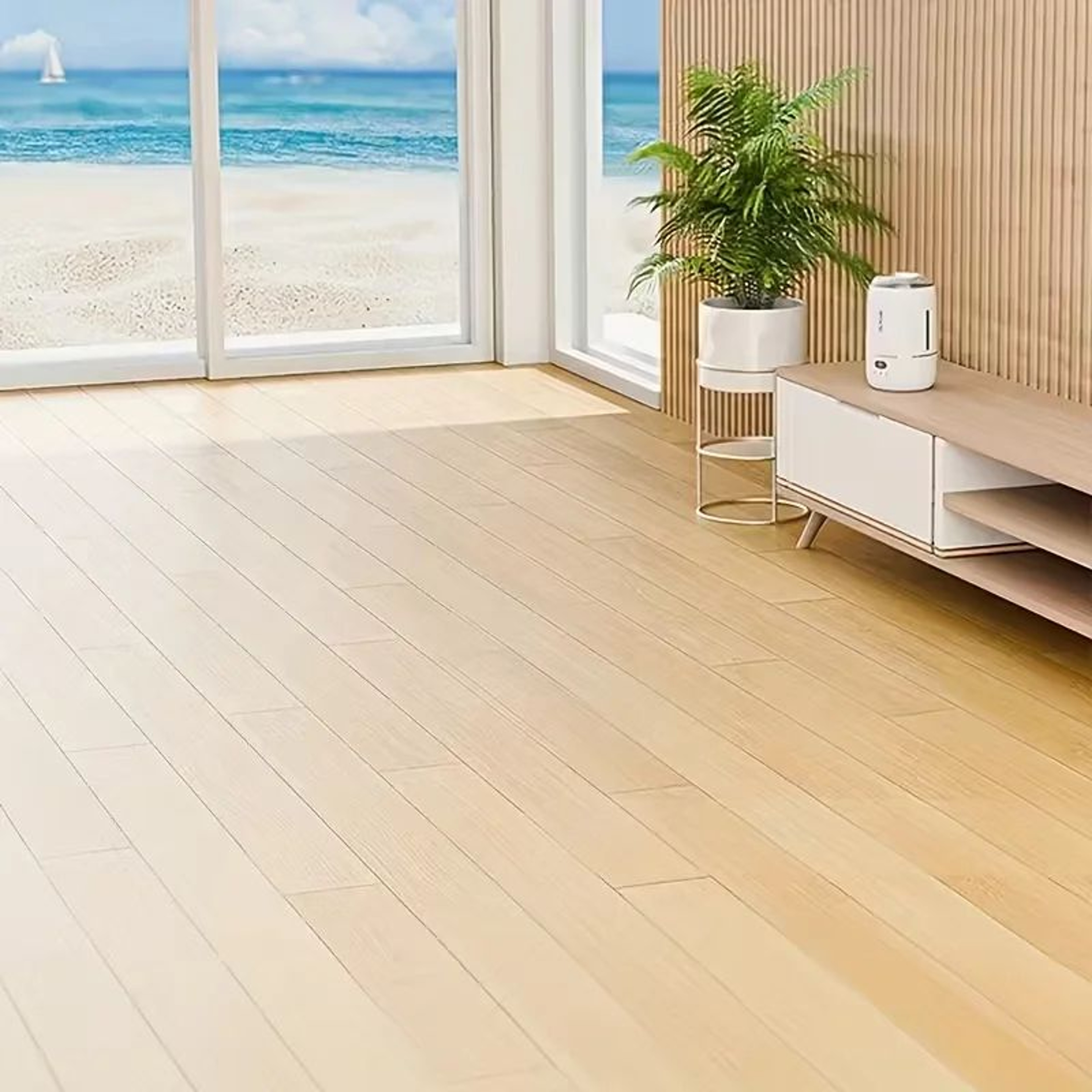 TimberStep Wood Grain Peel And Stick Floor Tiles 3