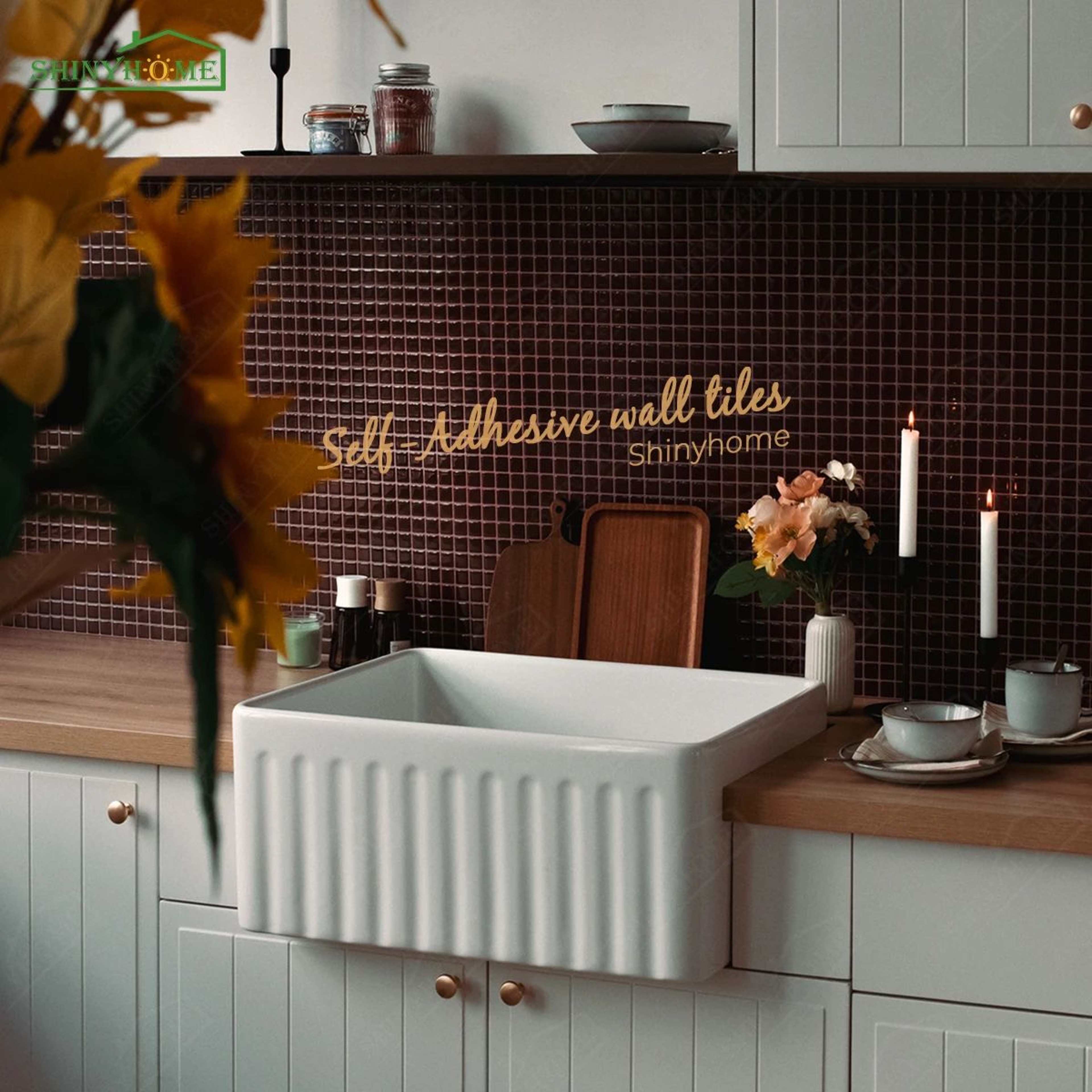 Mosaelle 3D Peel And Stick Backsplash Tiles 3