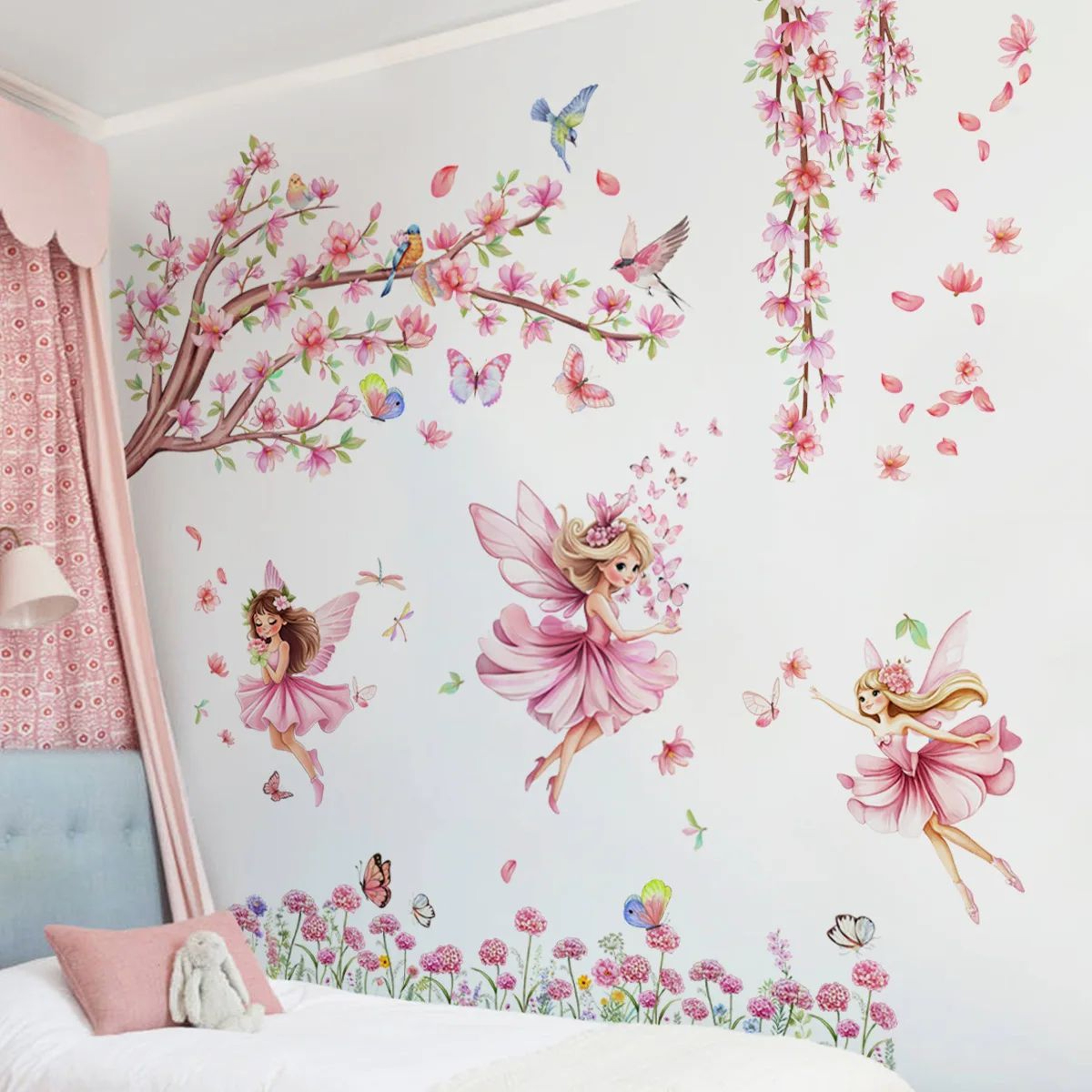 FairyBloom Pink Tree Wall Decals 3