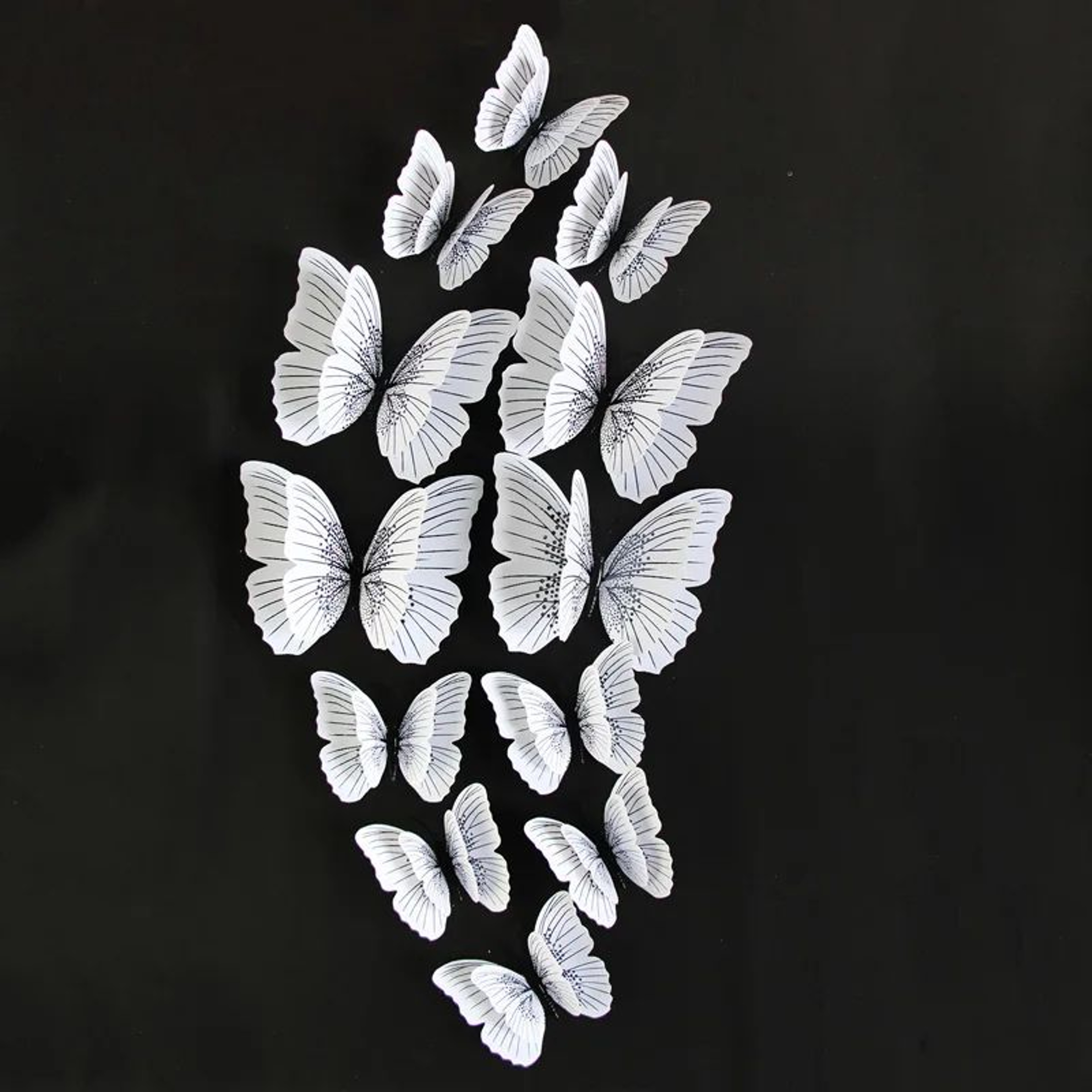 Luminelle Double Layer 3D Butterfly Wall Decor 6