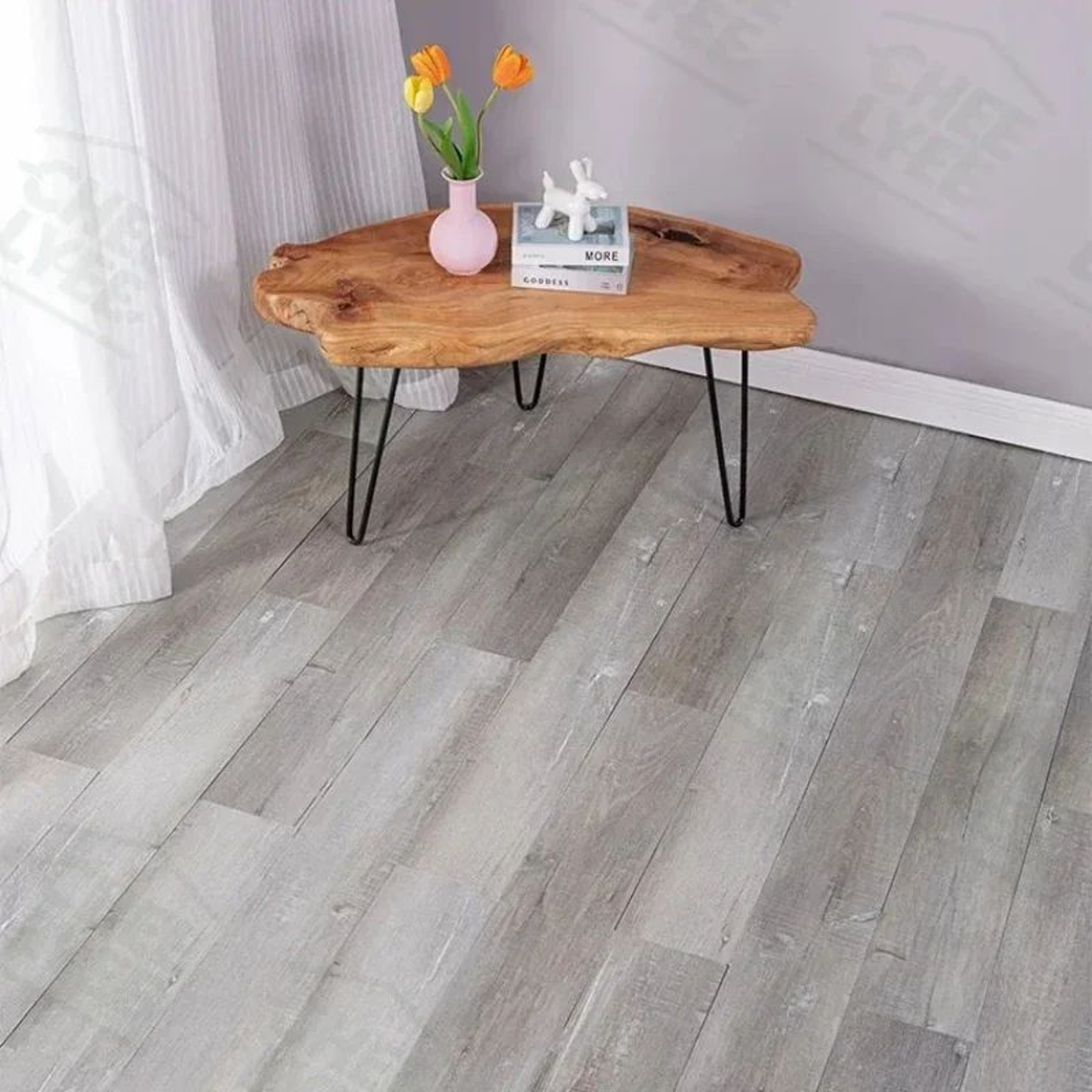 TimberNest Wood Grain Peel And Stick Floor Tiles 3