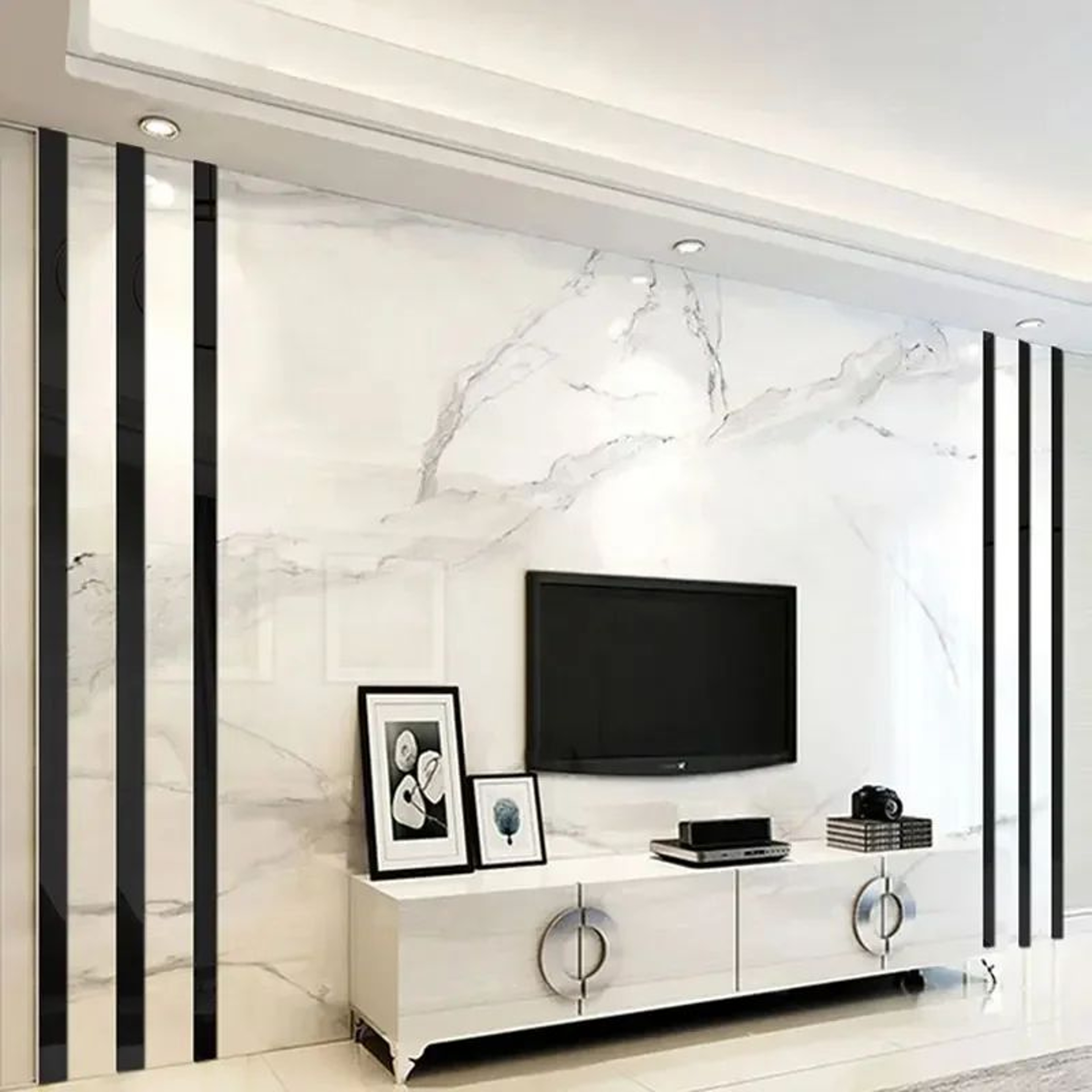 Reflectra 3D Acrylic Mirror Wall Trim 3