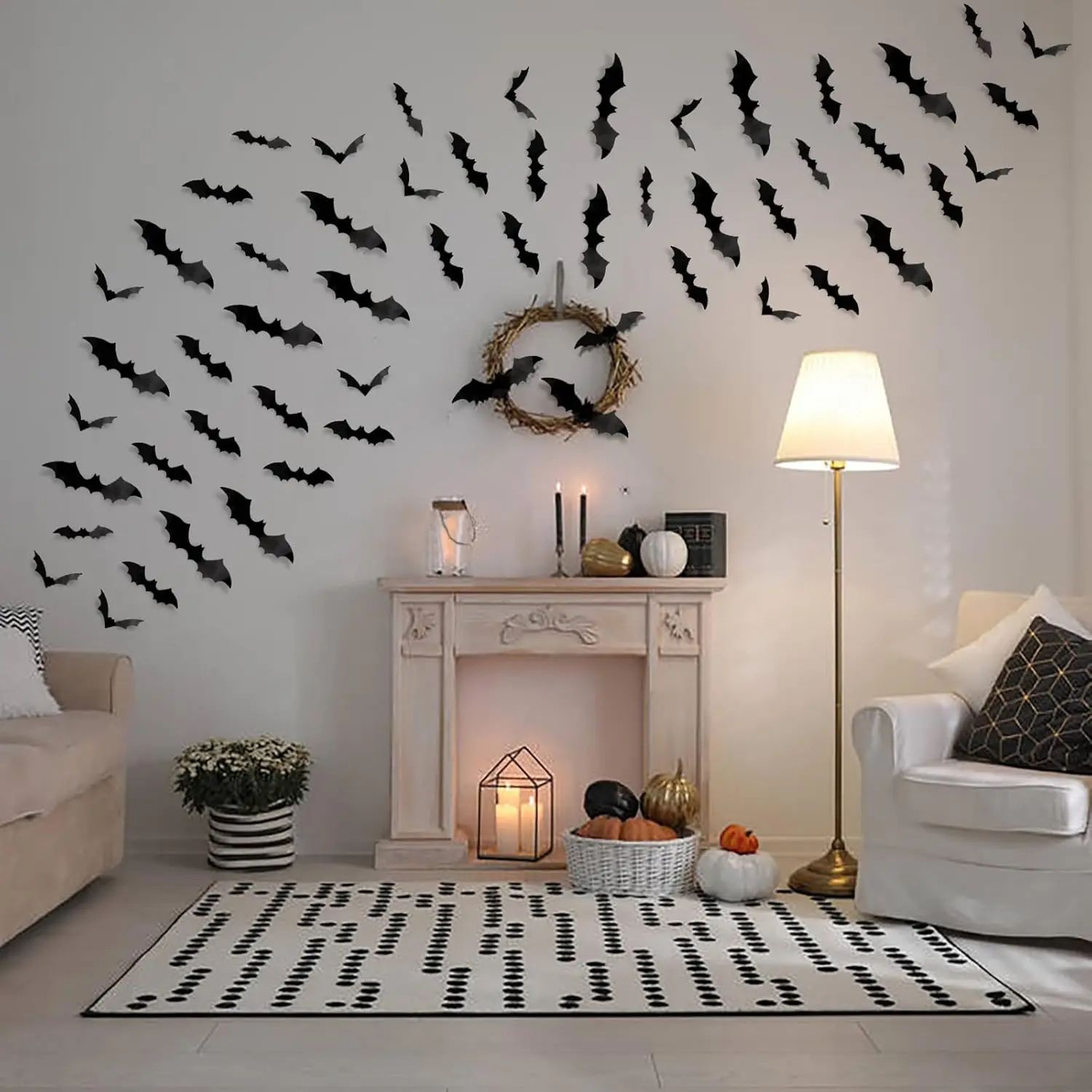 Nightwing 3D Halloween Bat Wall Decor 5