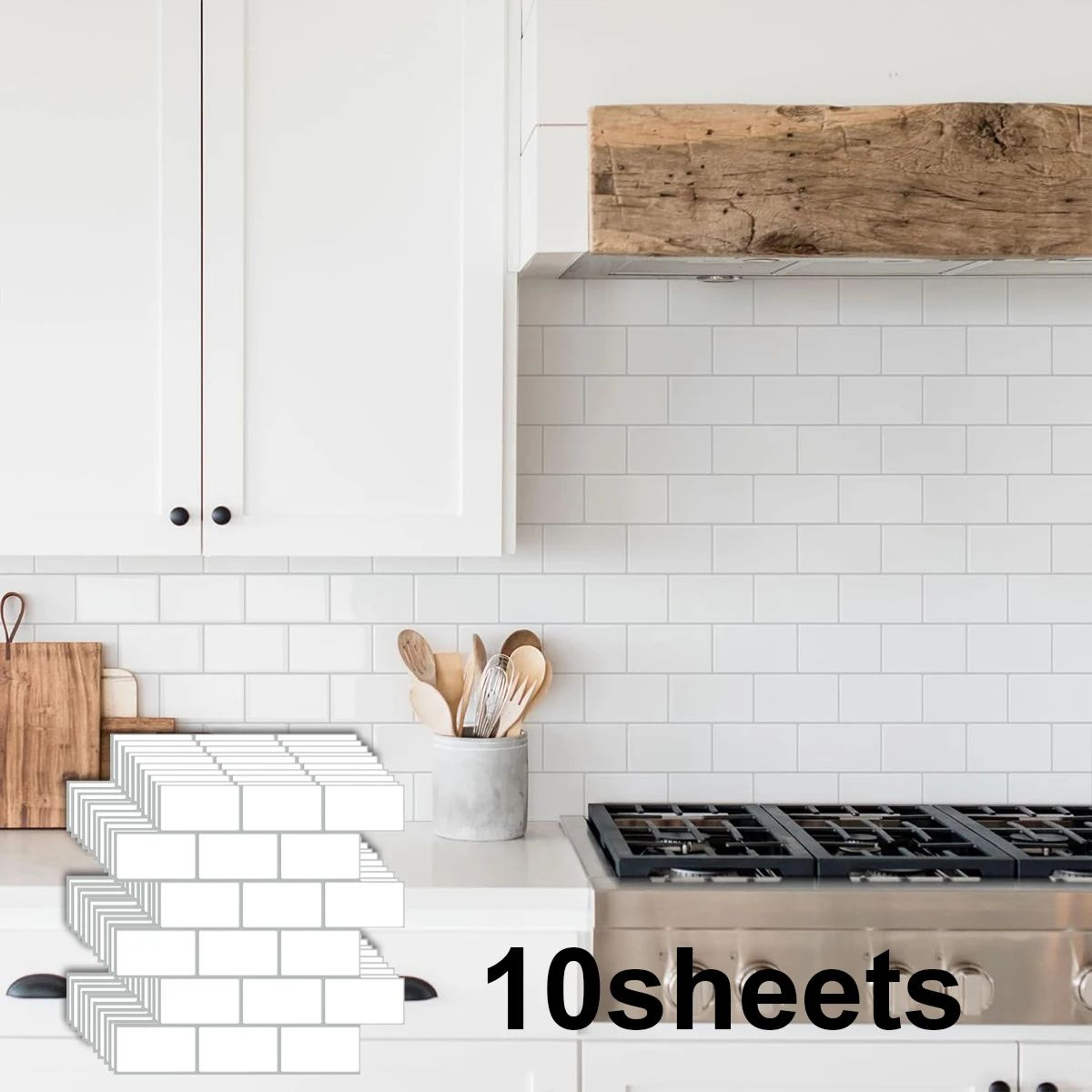 Tilevera Waterproof Peel And Stick Backsplash Tiles 7