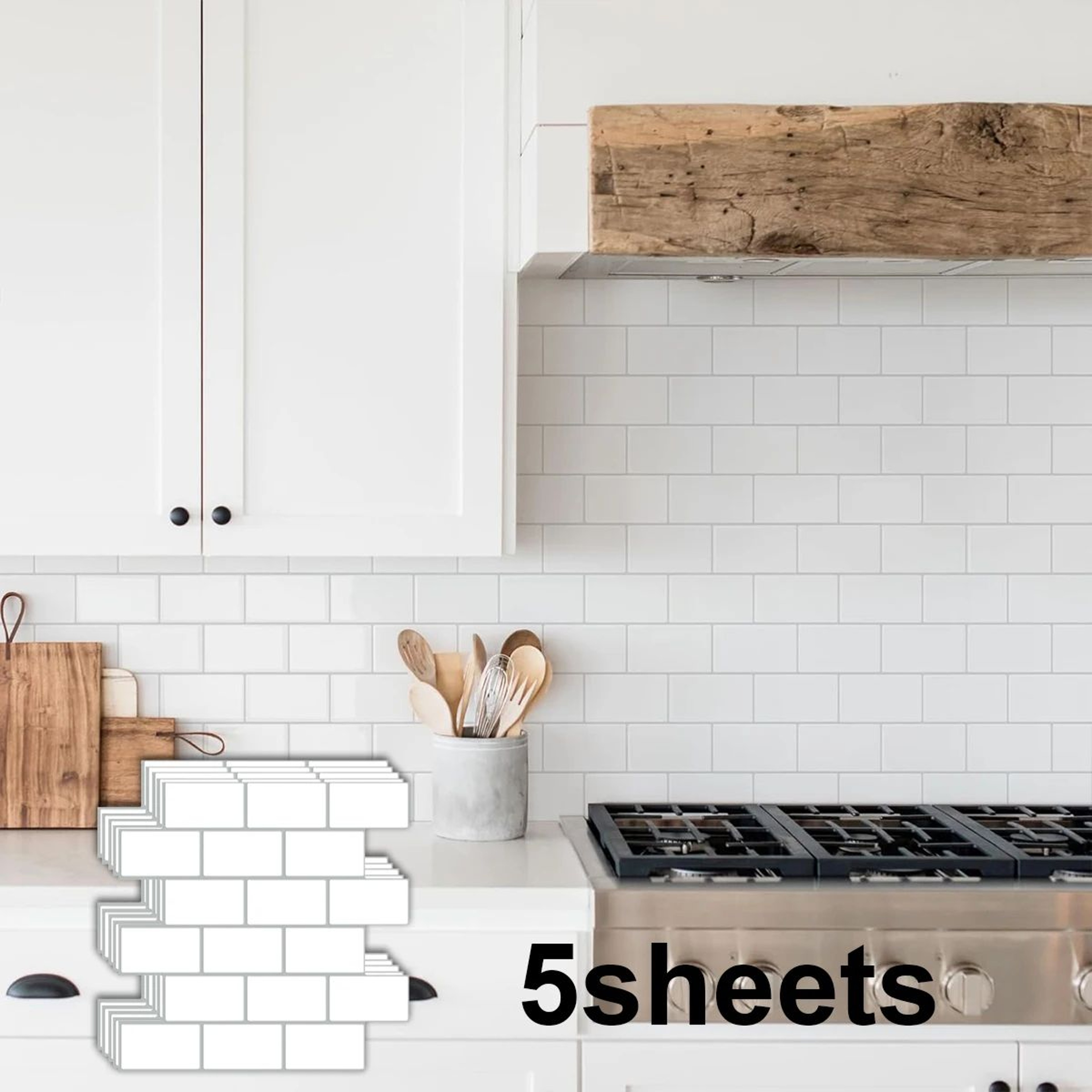 Tilevera Waterproof Peel And Stick Backsplash Tiles 6