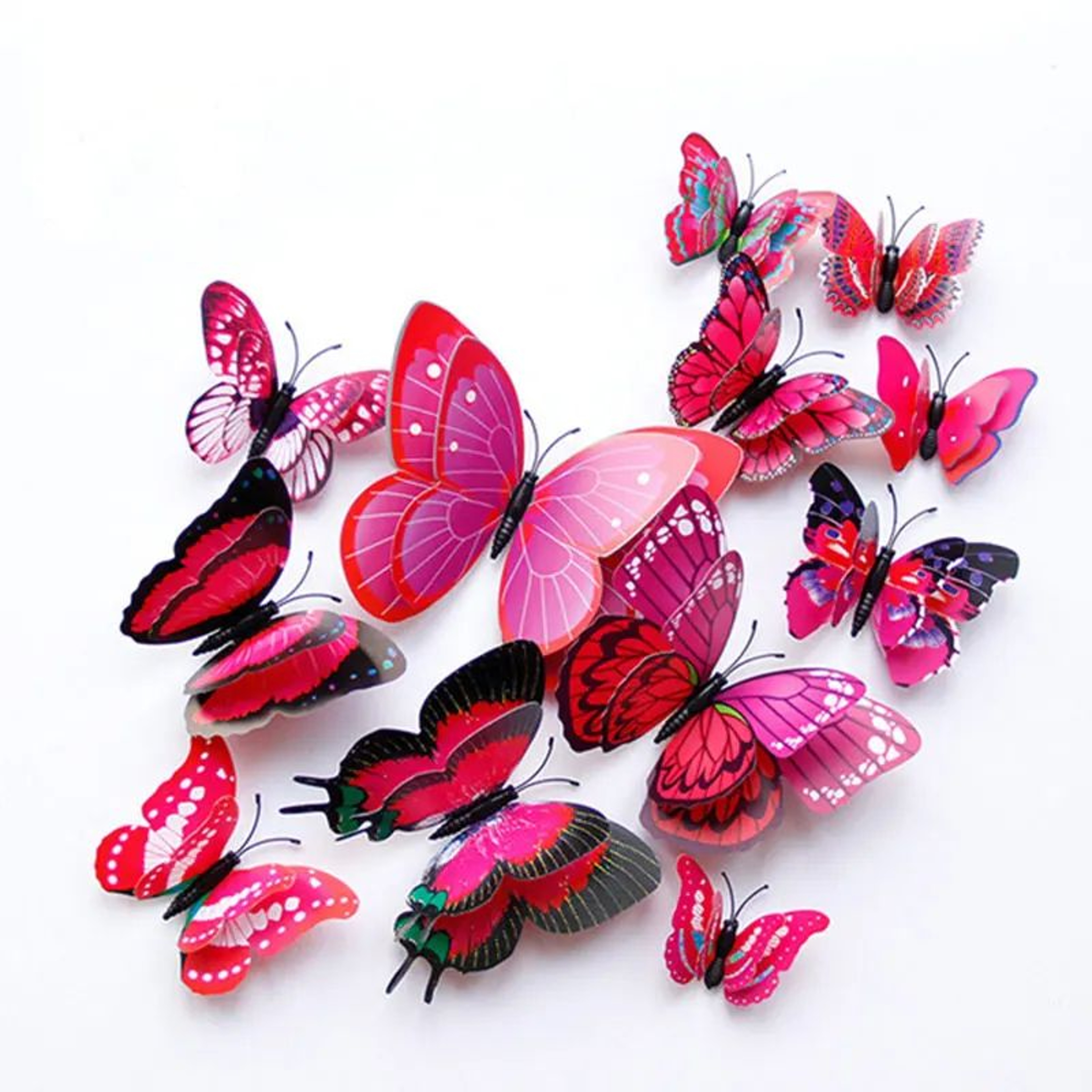 Flutterelle Double Layer 3D Butterfly Wall Decor 7