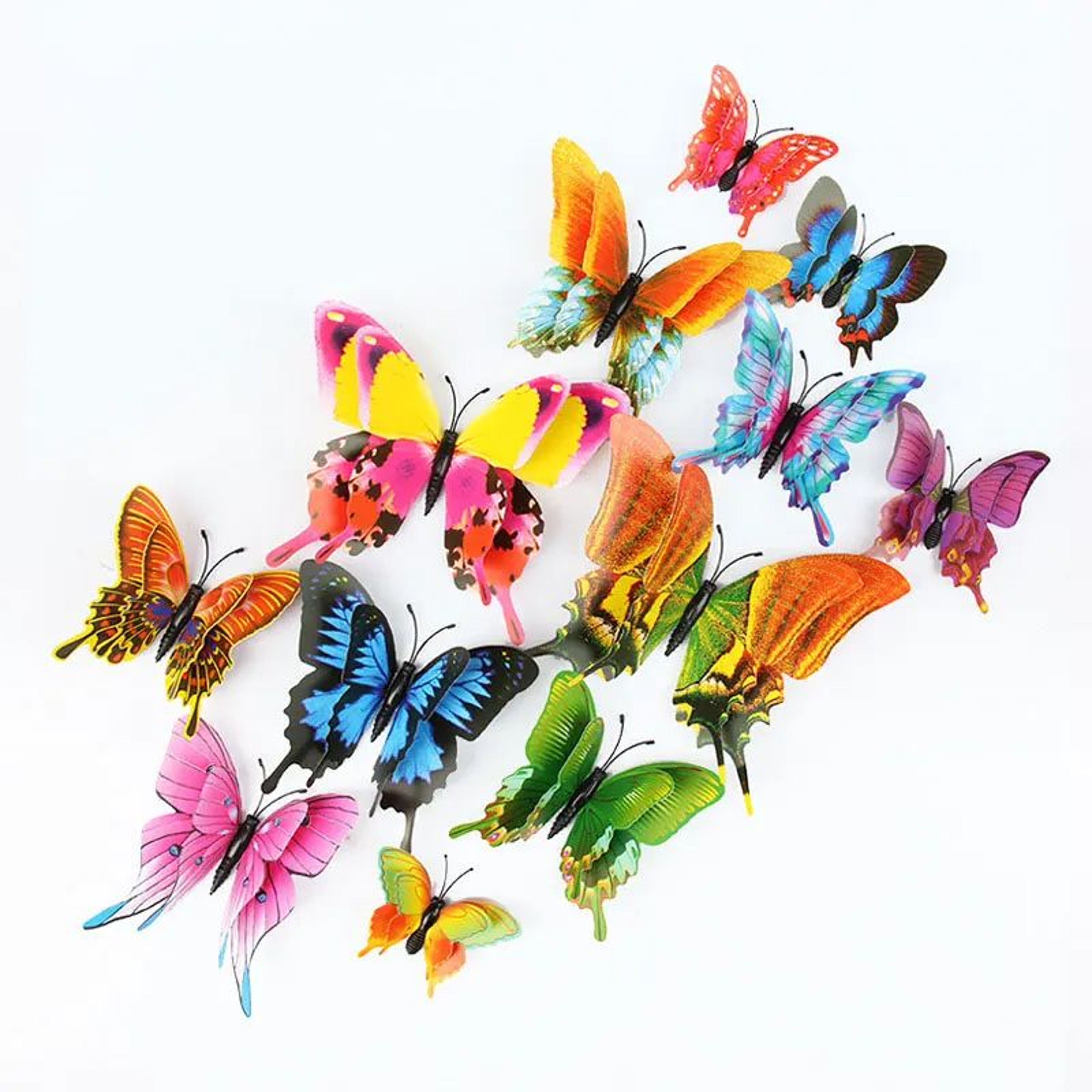 Flutterelle Double Layer 3D Butterfly Wall Decor 17