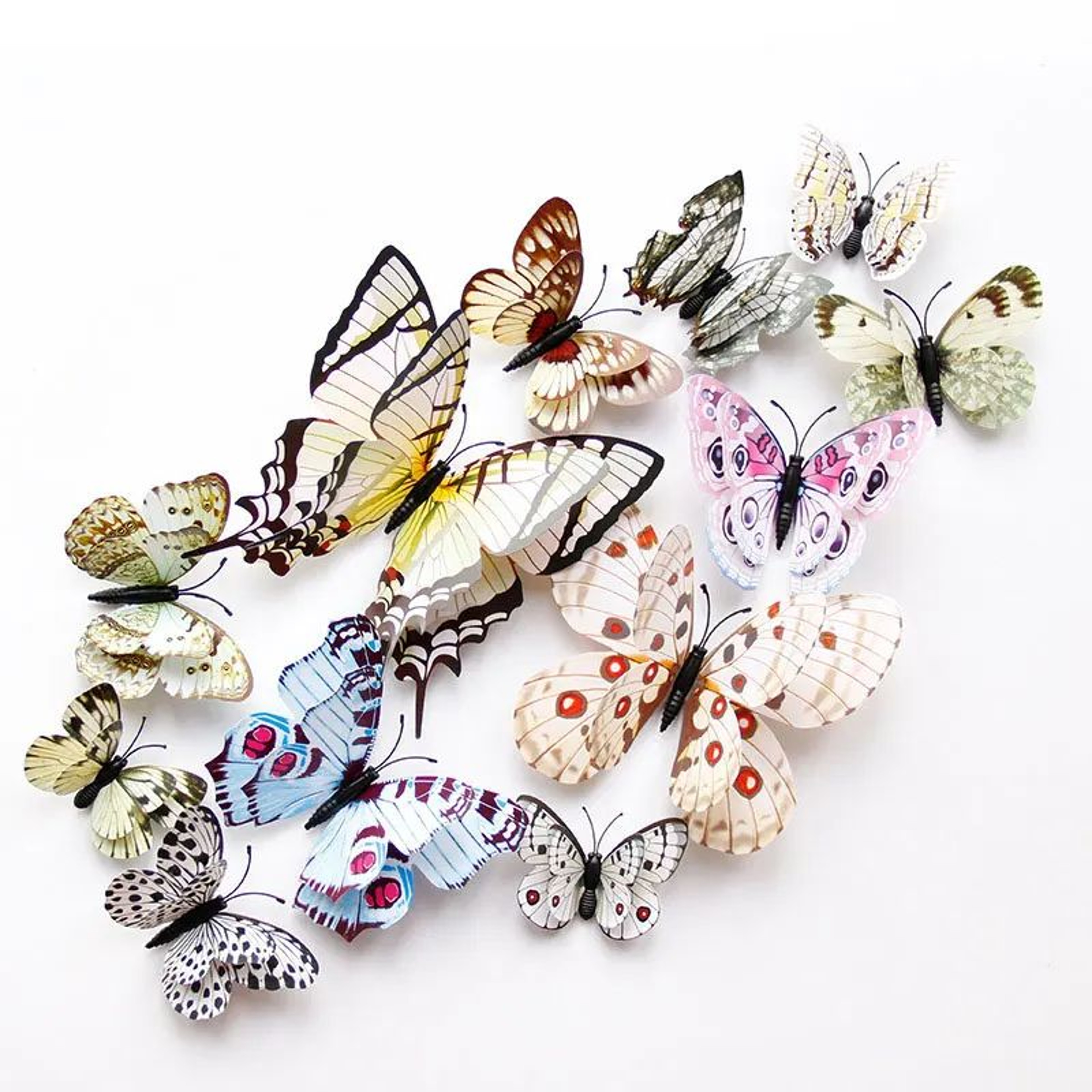 Flutterelle Double Layer 3D Butterfly Wall Decor 16
