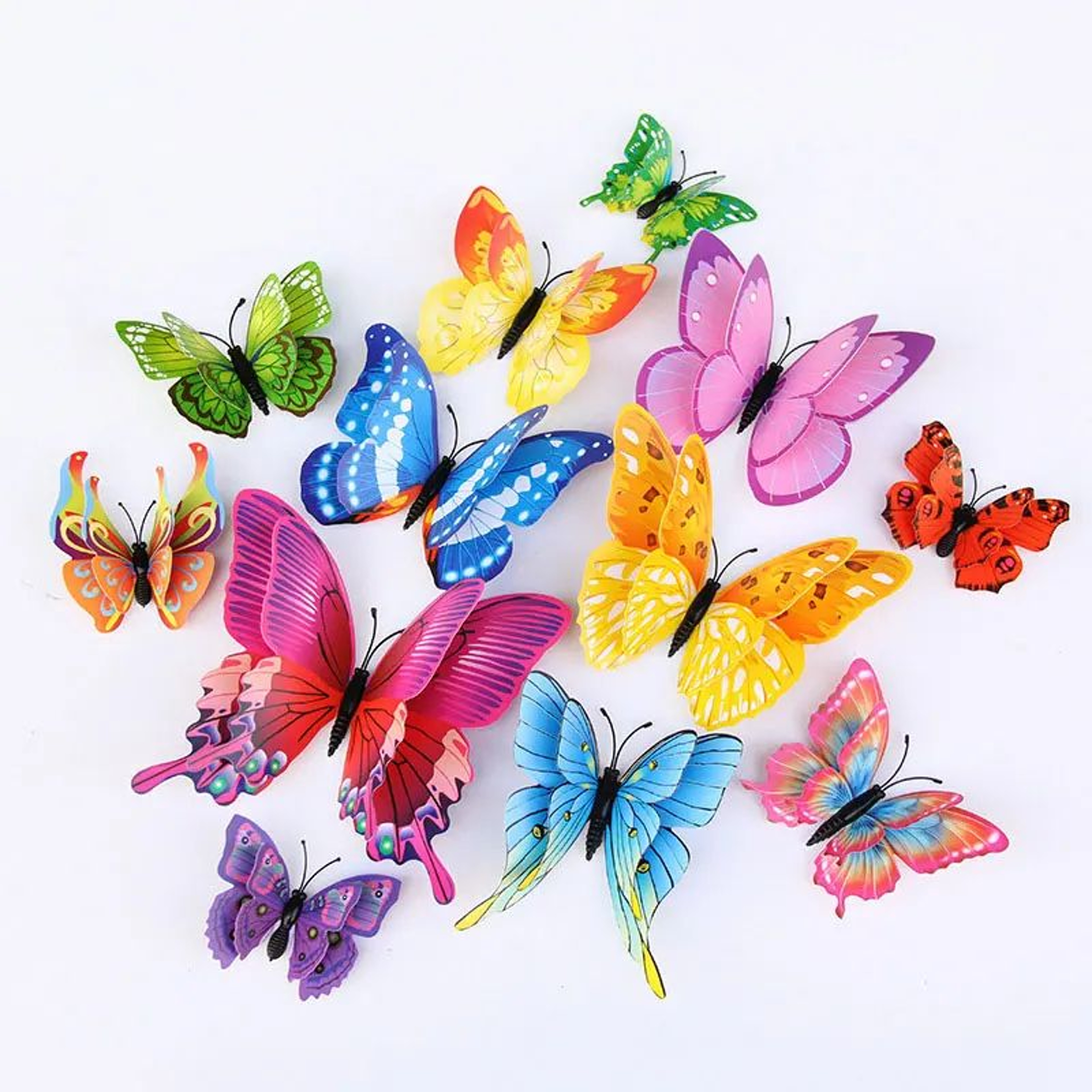 Flutterelle Double Layer 3D Butterfly Wall Decor 14