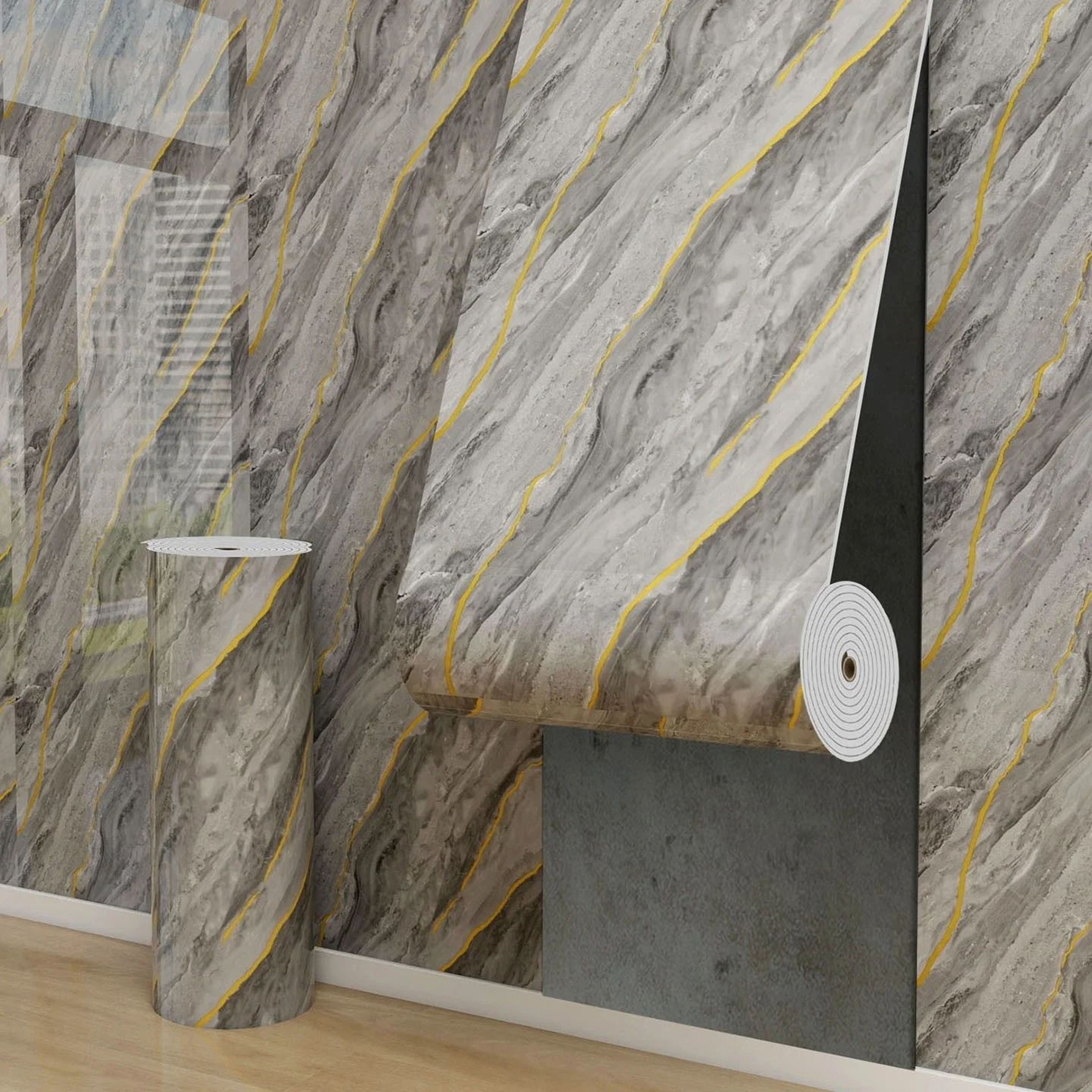 Marblisse Faux Marble Peel And Stick Wall Panels 6
