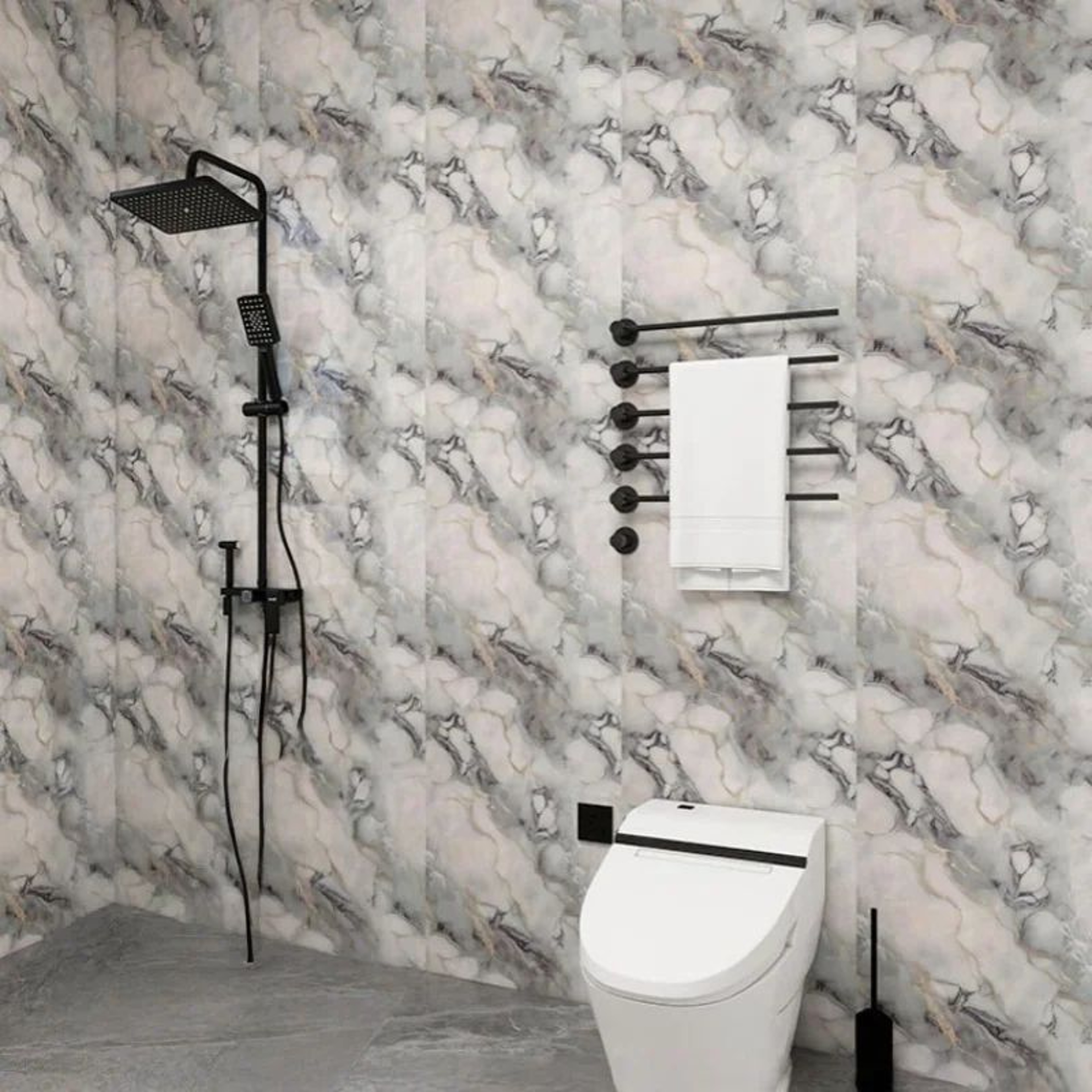 Marblisse Faux Marble Peel And Stick Wall Panels 5