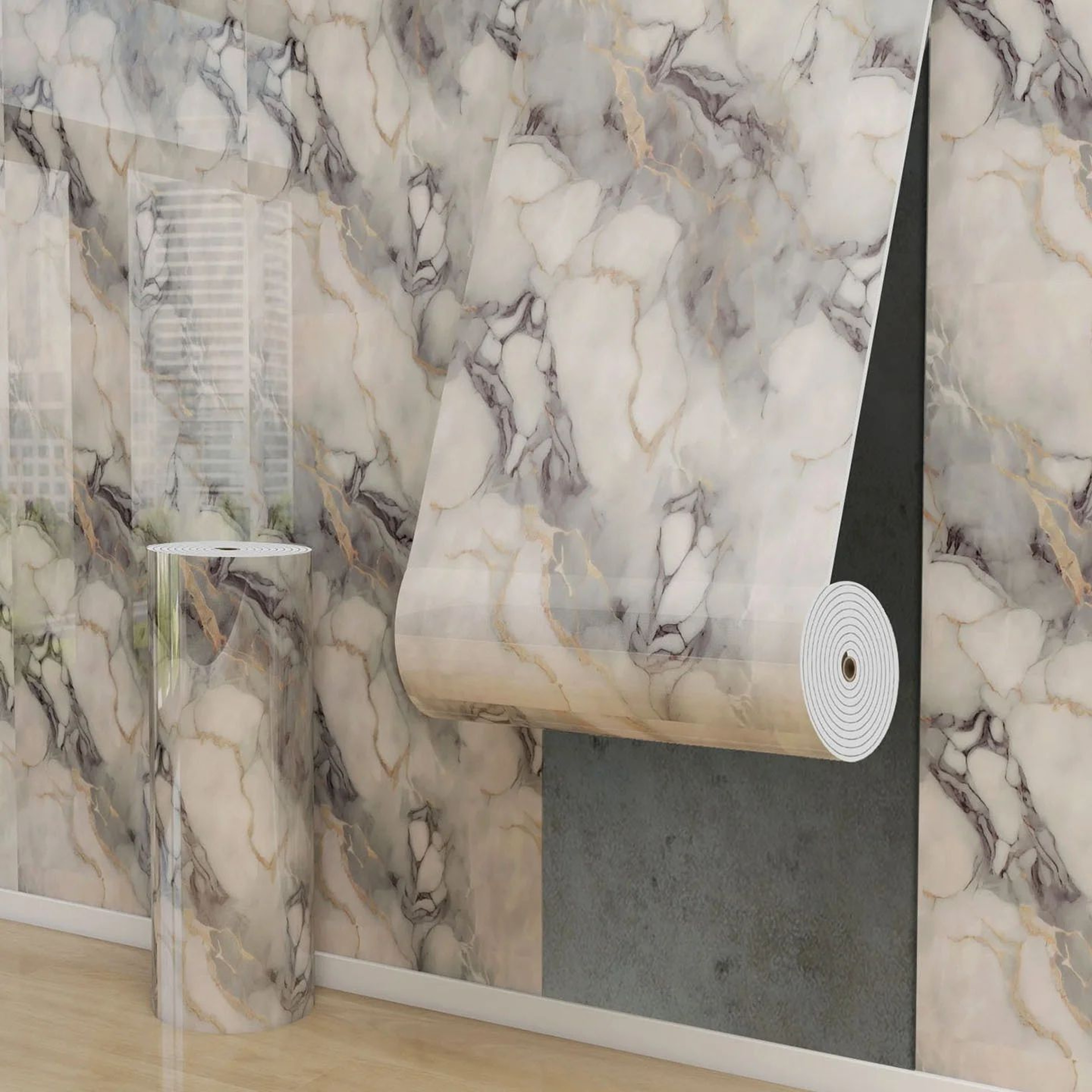 Marblisse Faux Marble Peel And Stick Wall Panels 10
