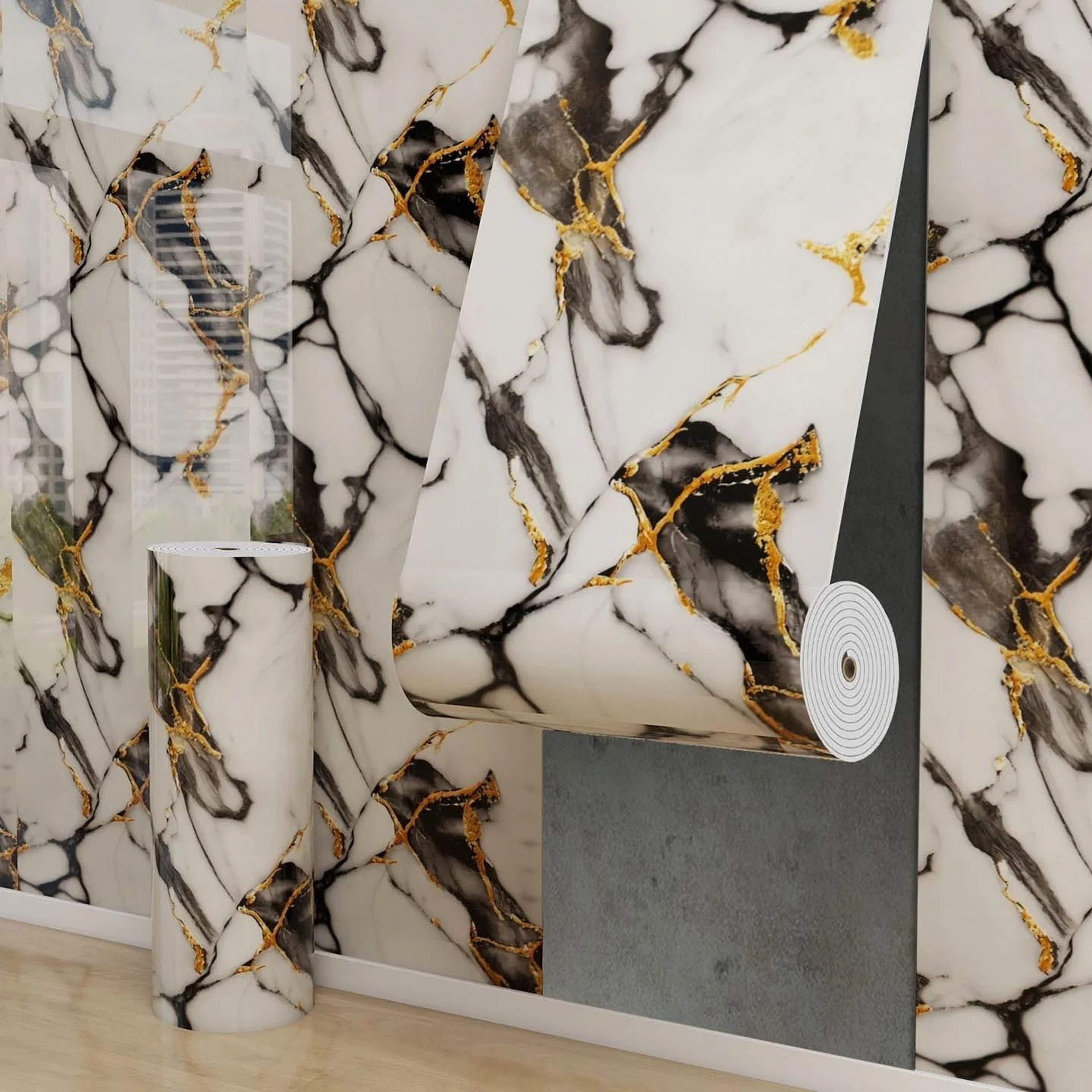 Marblisse Faux Marble Peel And Stick Wall Panels 14