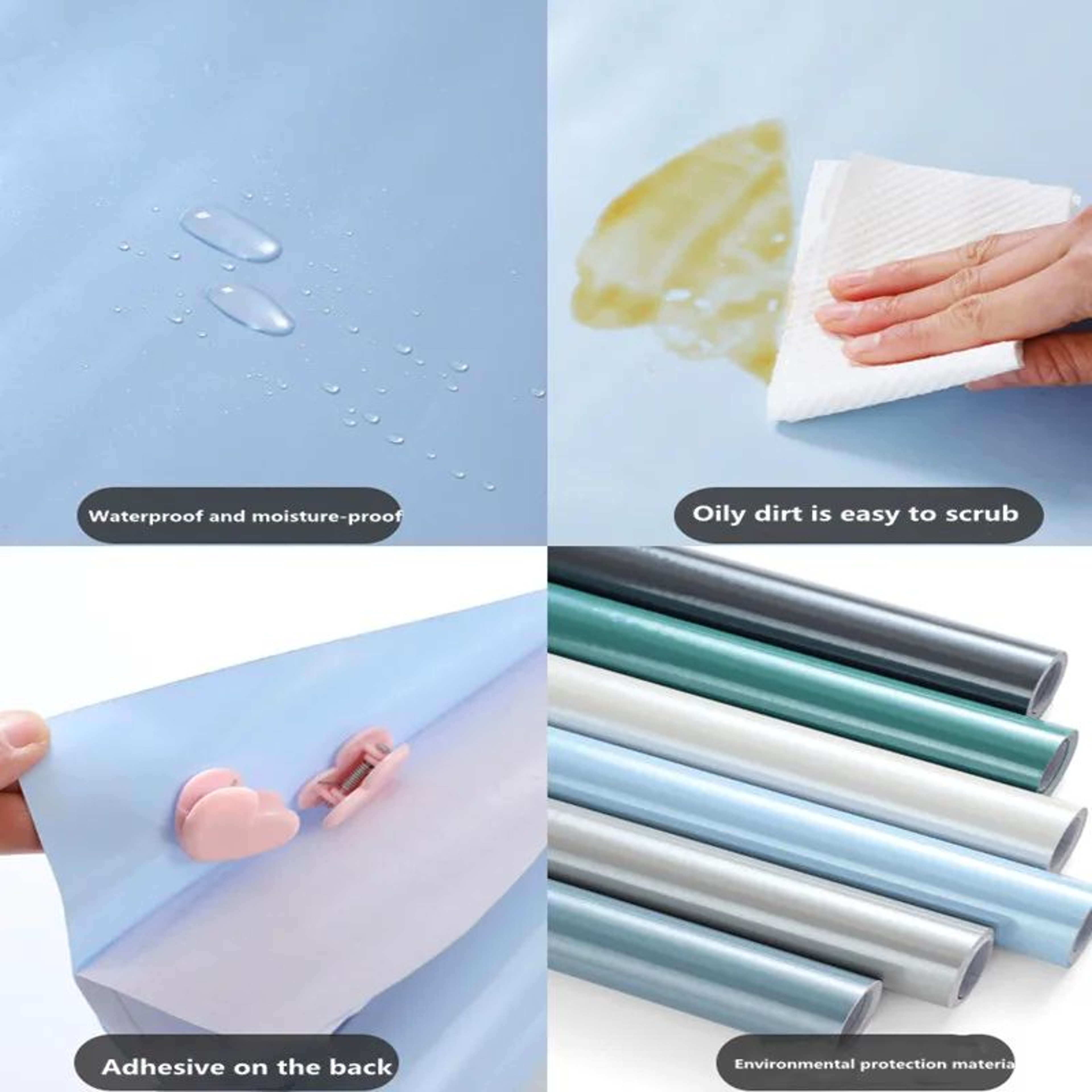 Modera Waterproof Solid Color Contact Paper 1