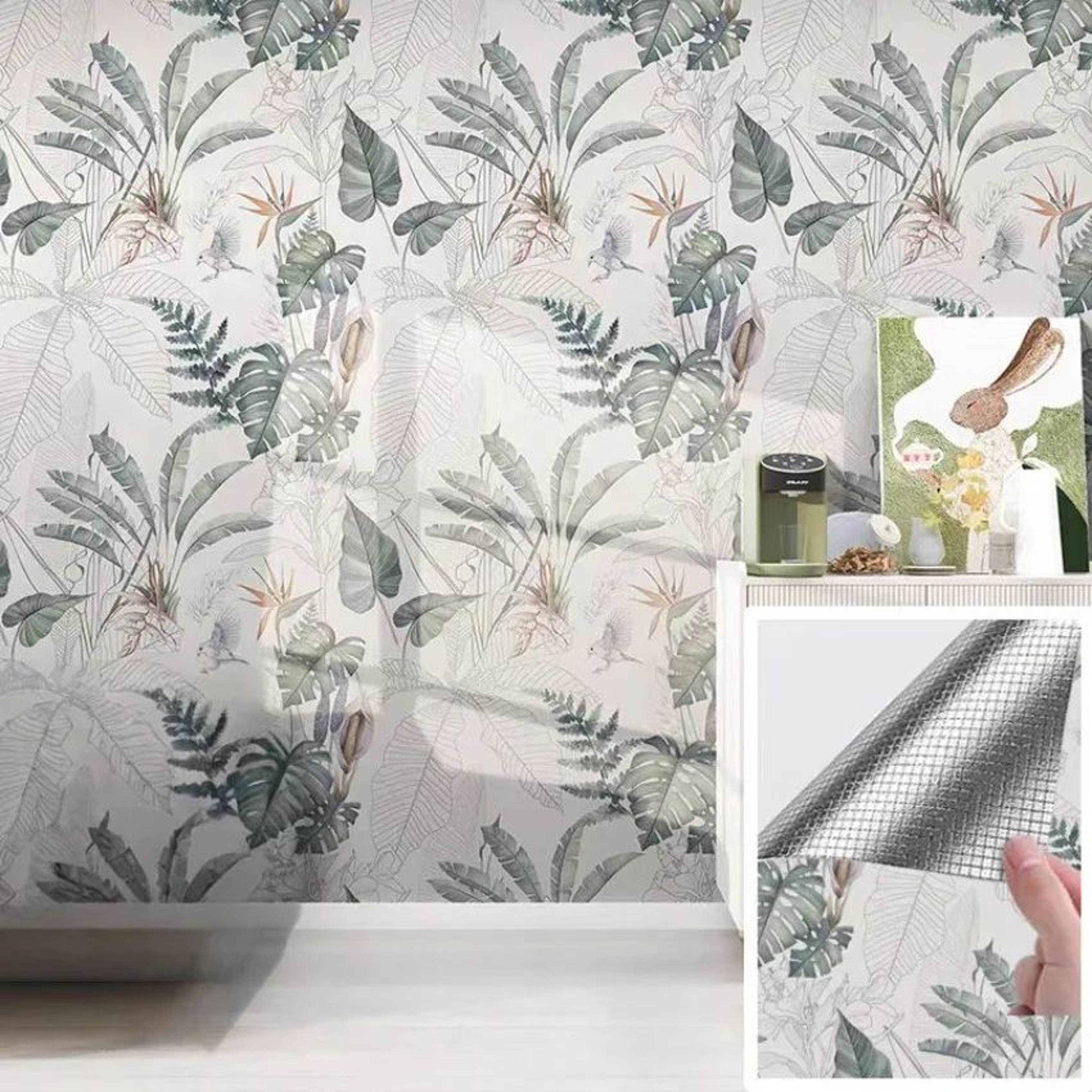 DecoraShield Thick Waterproof Peel And Stick Wallpaper 2