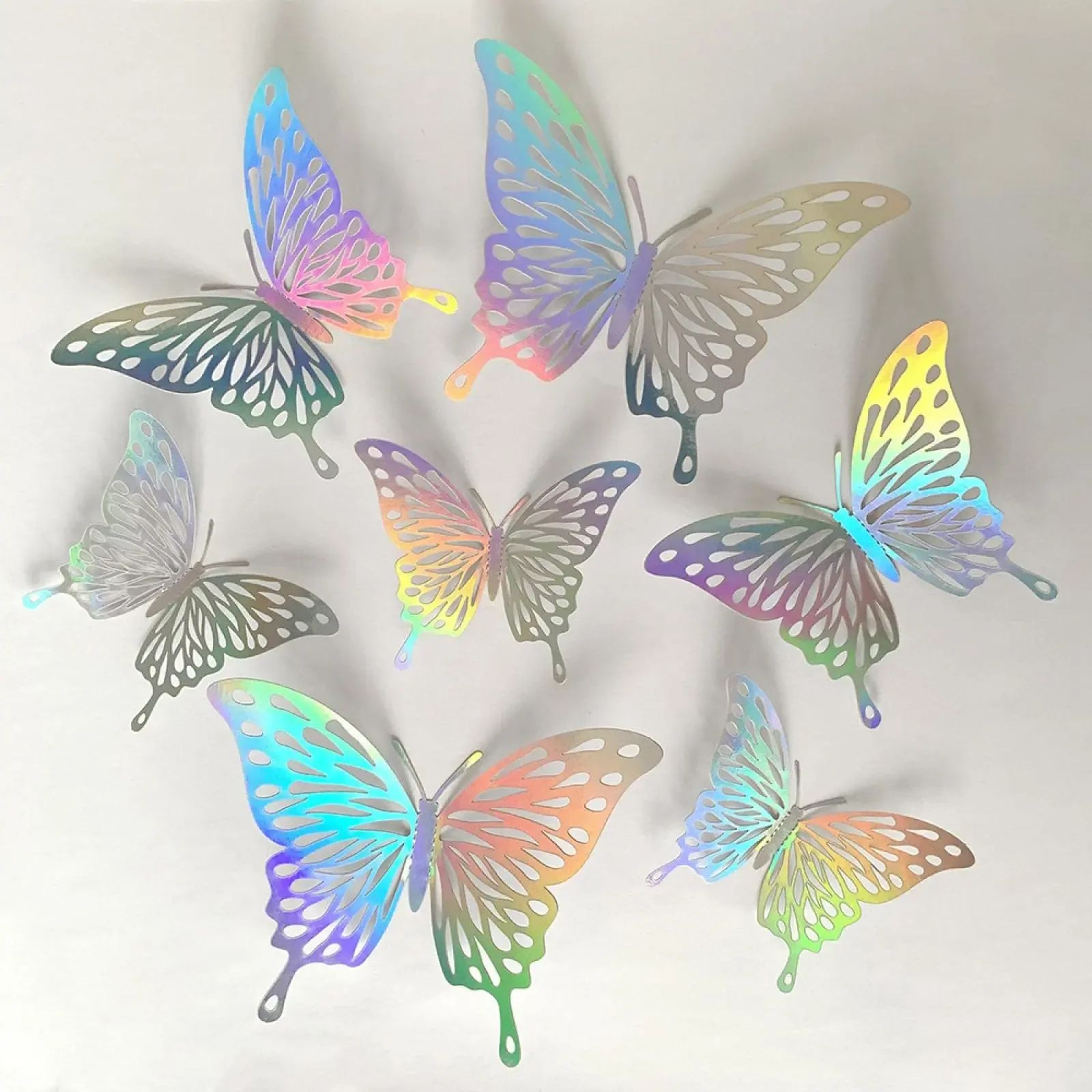 LustraFly 3D Holographic Butterfly Wall Decor 9
