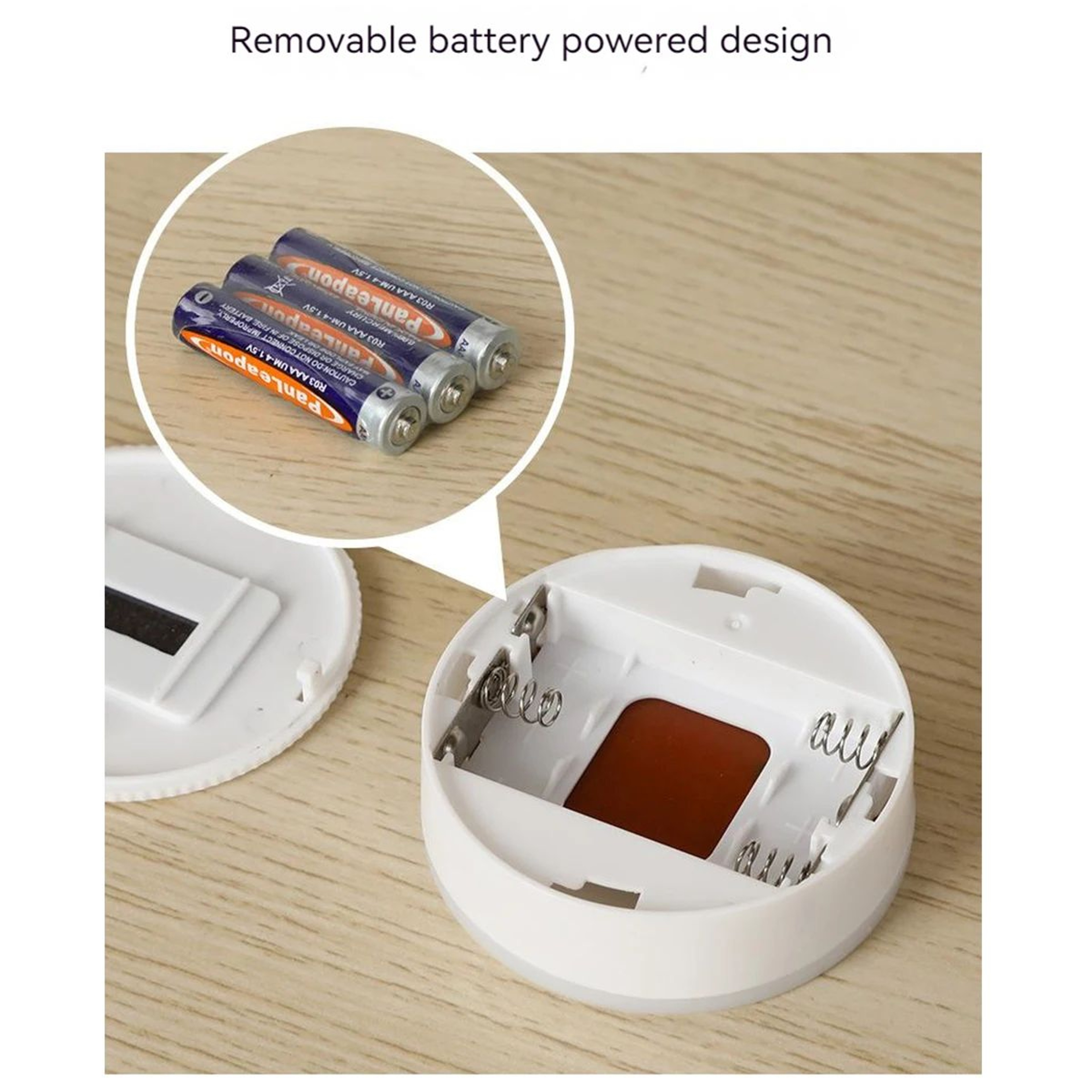 TriGlow 3 Color Battery Powered LED Night Light 3