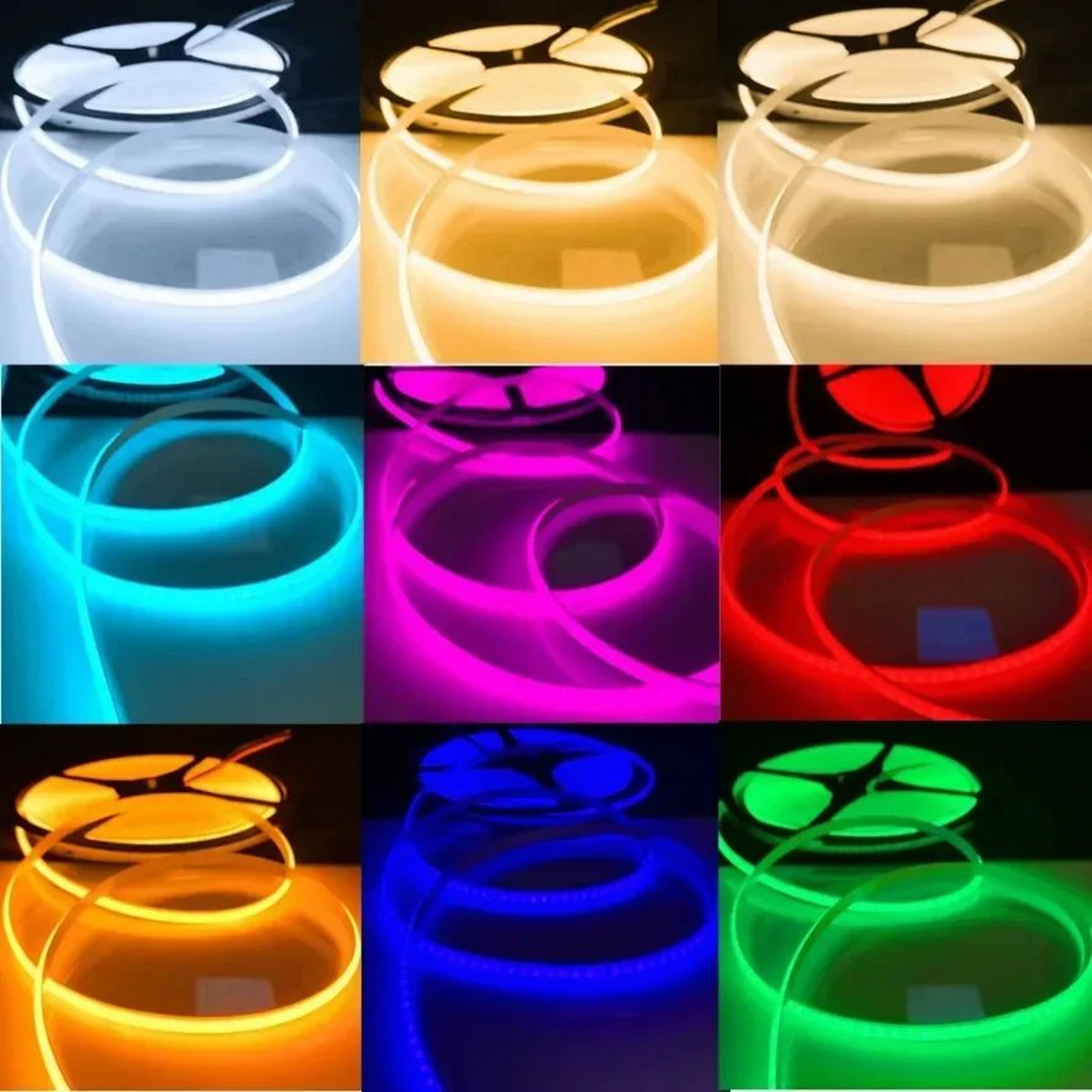 High Brightness 220V COB LED Strip Light 1