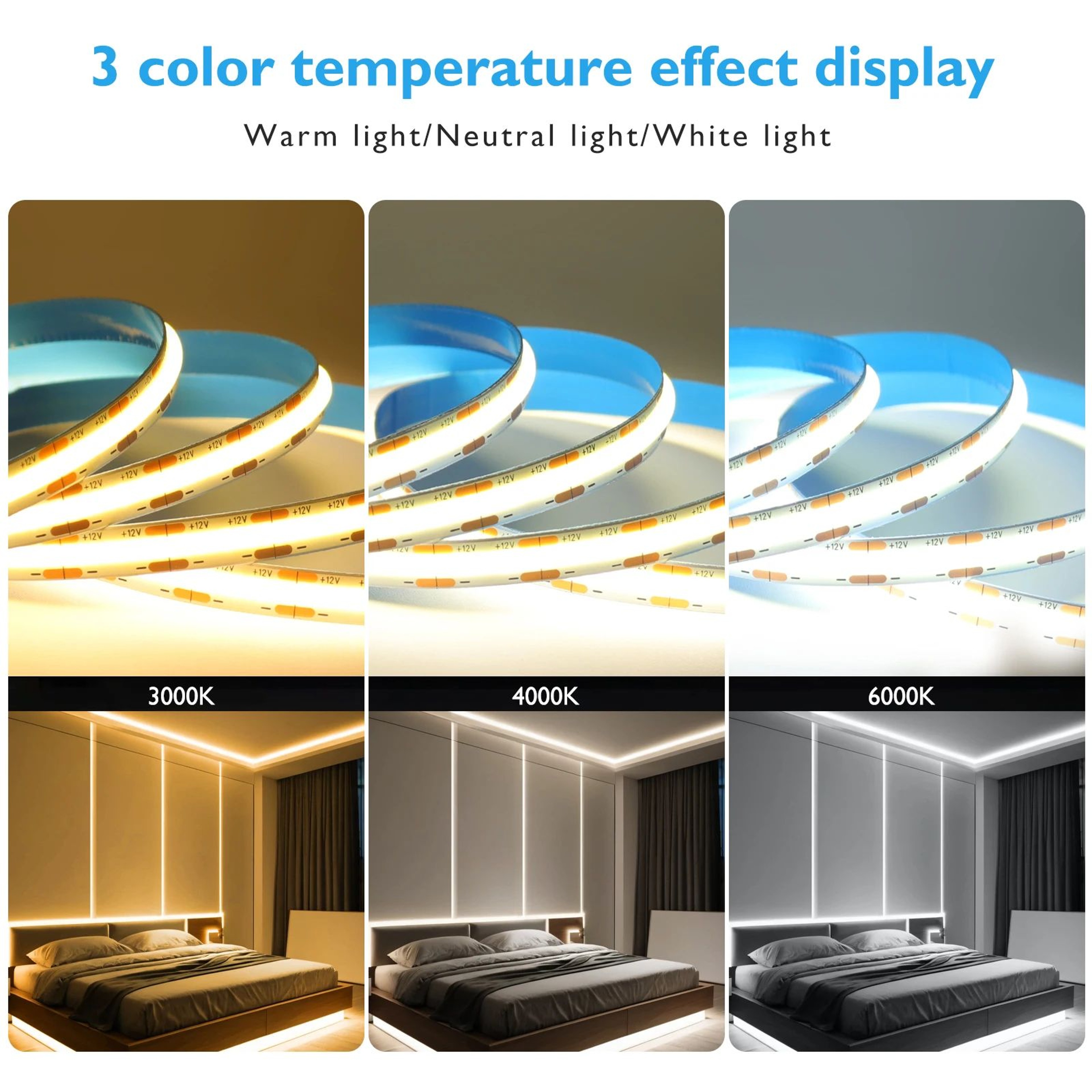 High Density COB LED Strip Light 3