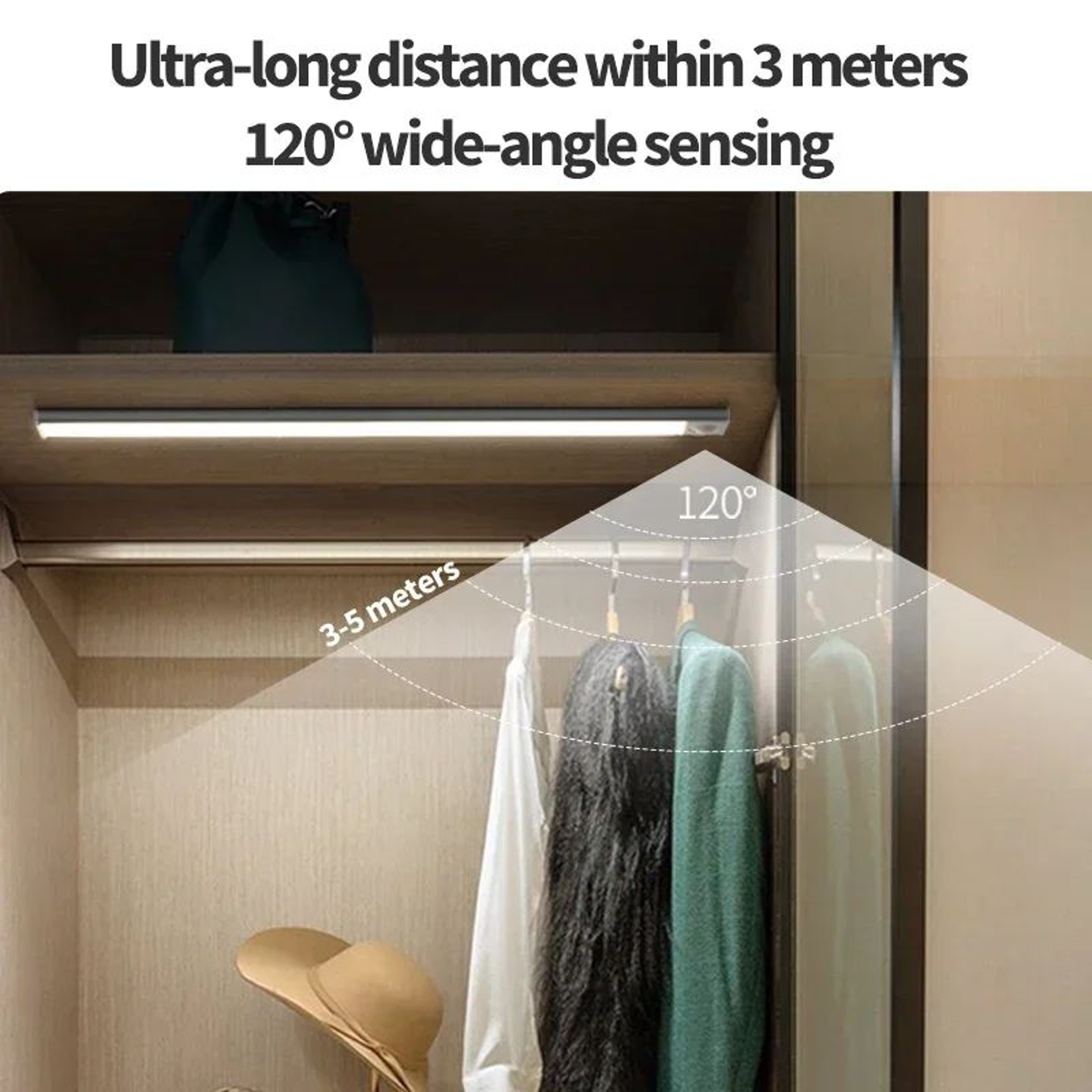 Rechargeable Motion Sensor Under Cabinet Light 3