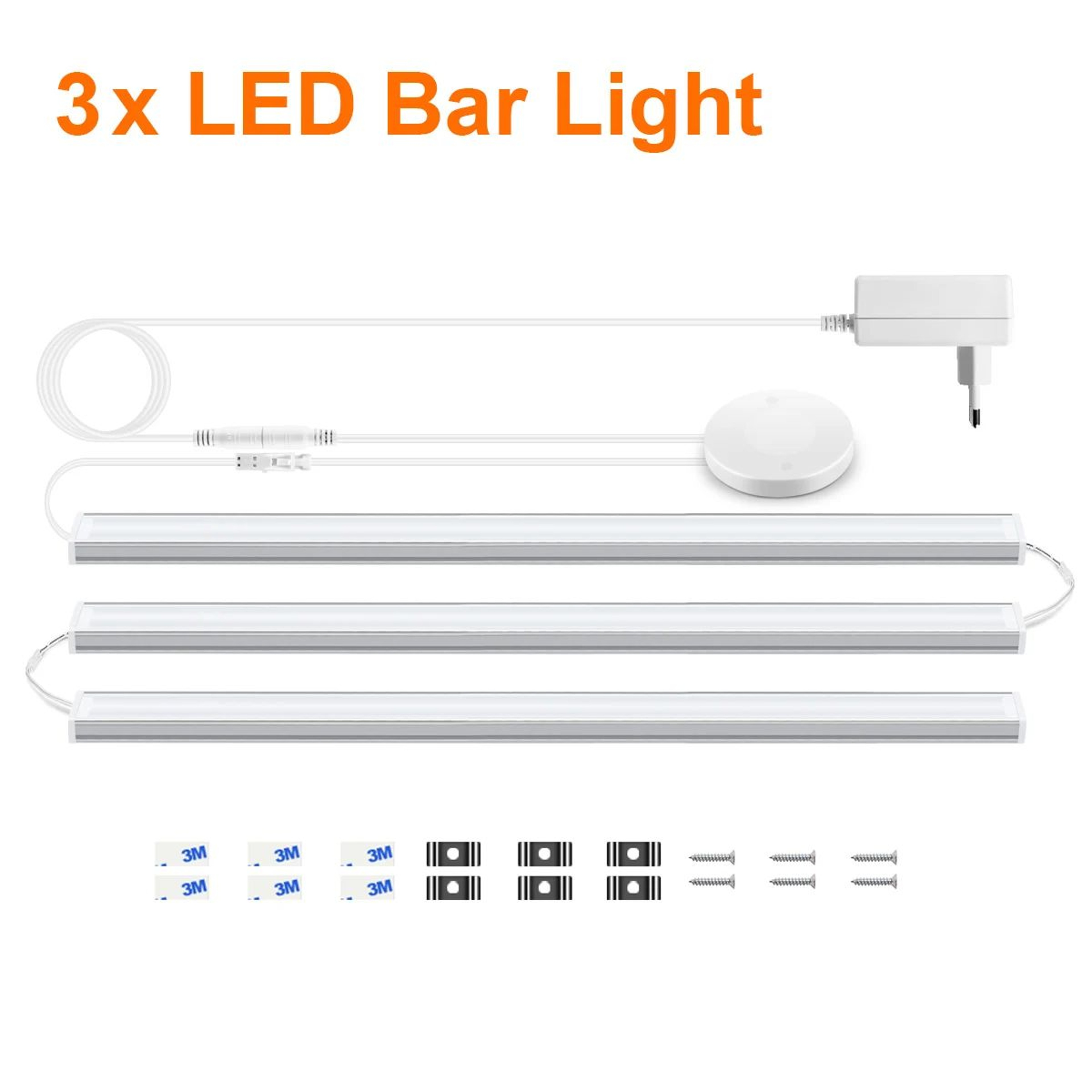 Dimmable Touch Sensor LED Under Cabinet Light 8