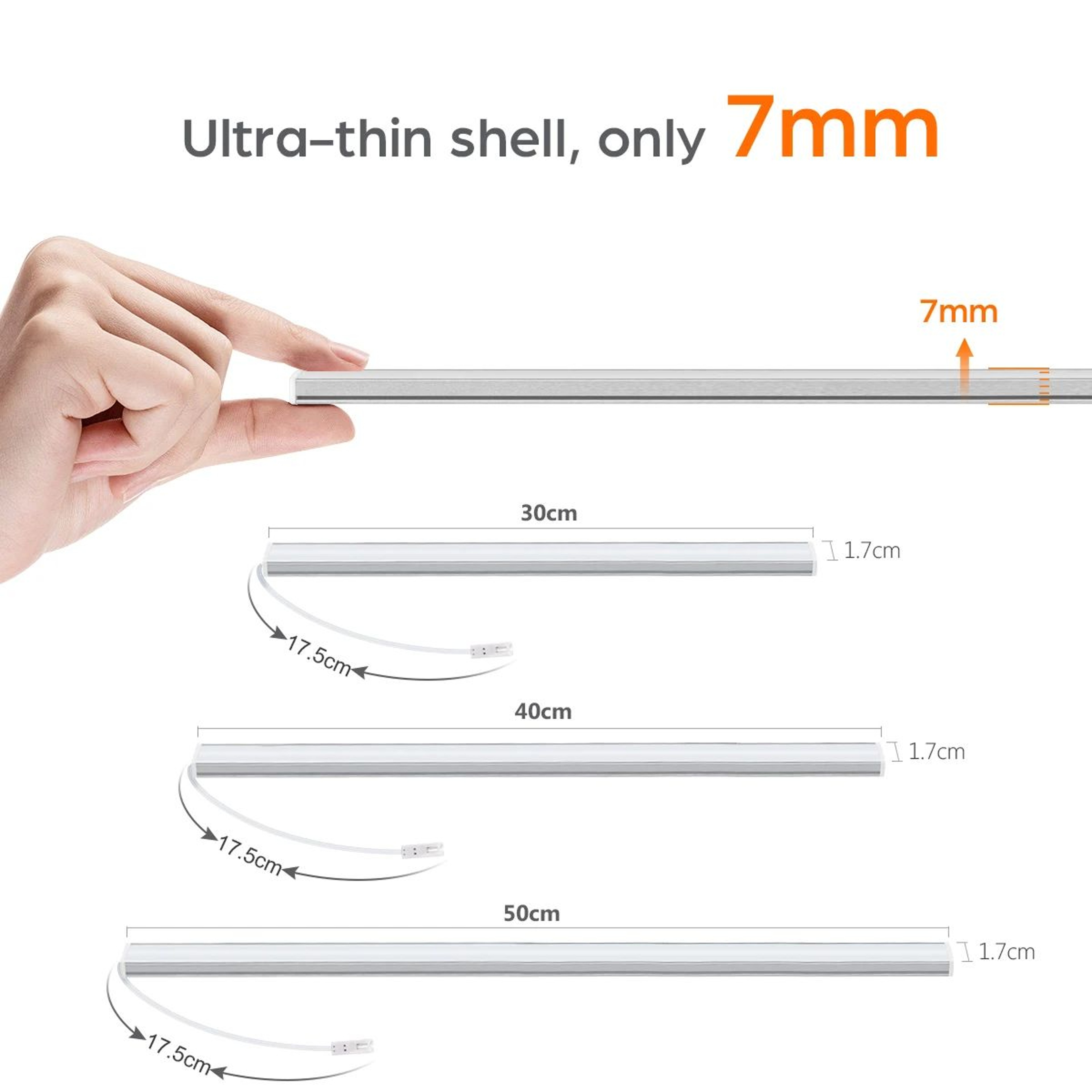 Dimmable Touch Sensor LED Under Cabinet Light 2