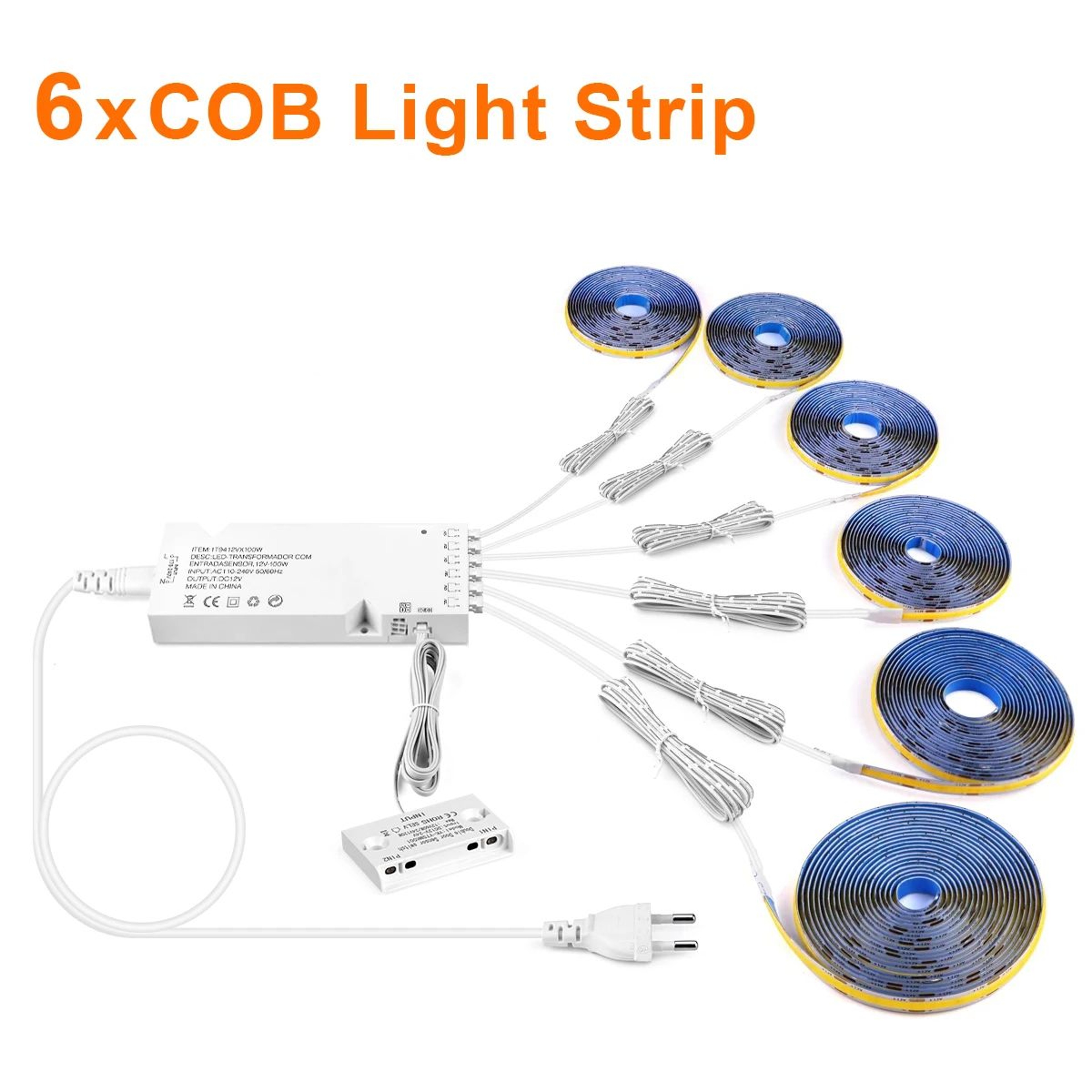 Smart Sensor COB LED Cabinet Strip Light 11
