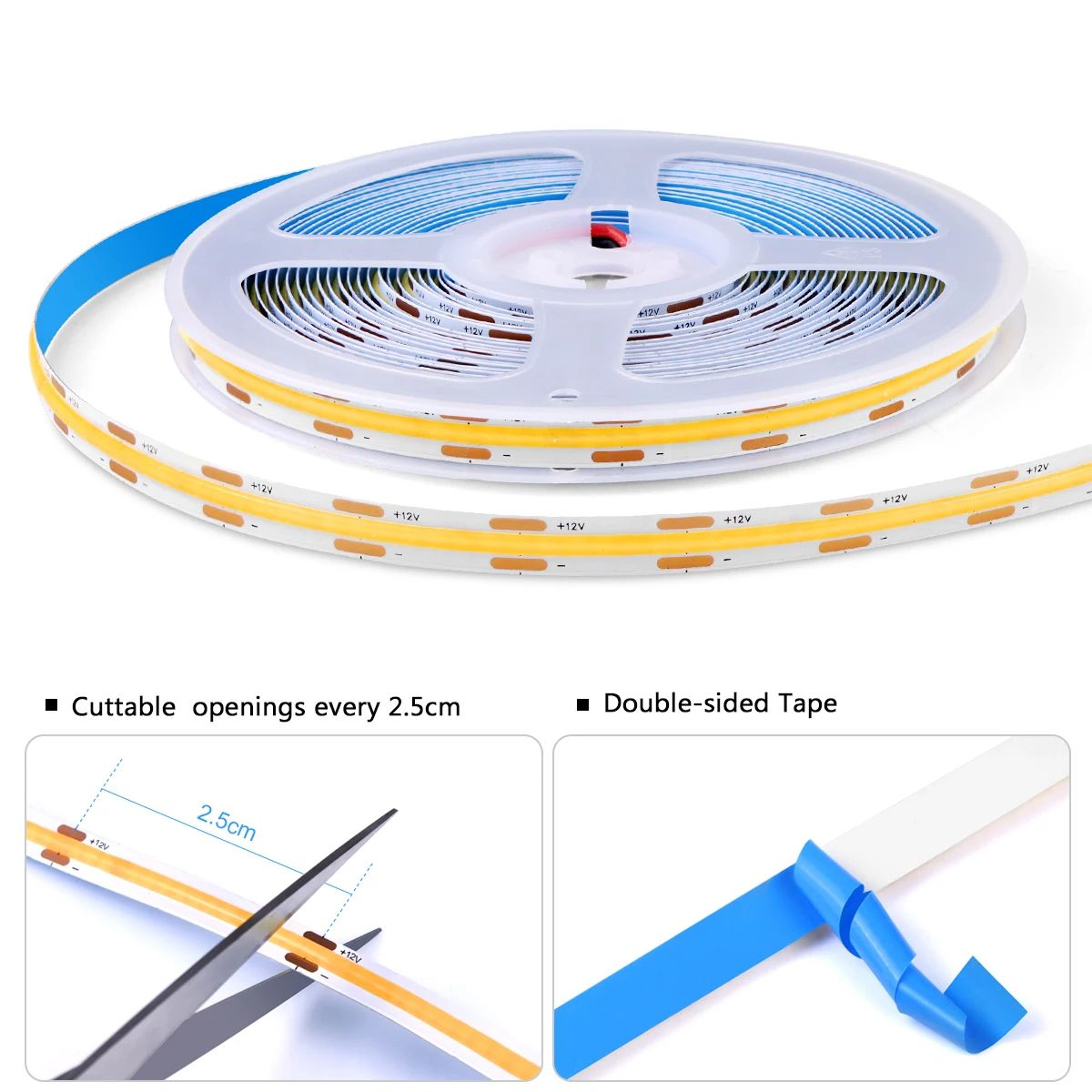 Dimmable Touch Sensor COB LED Under Cabinet Light 3