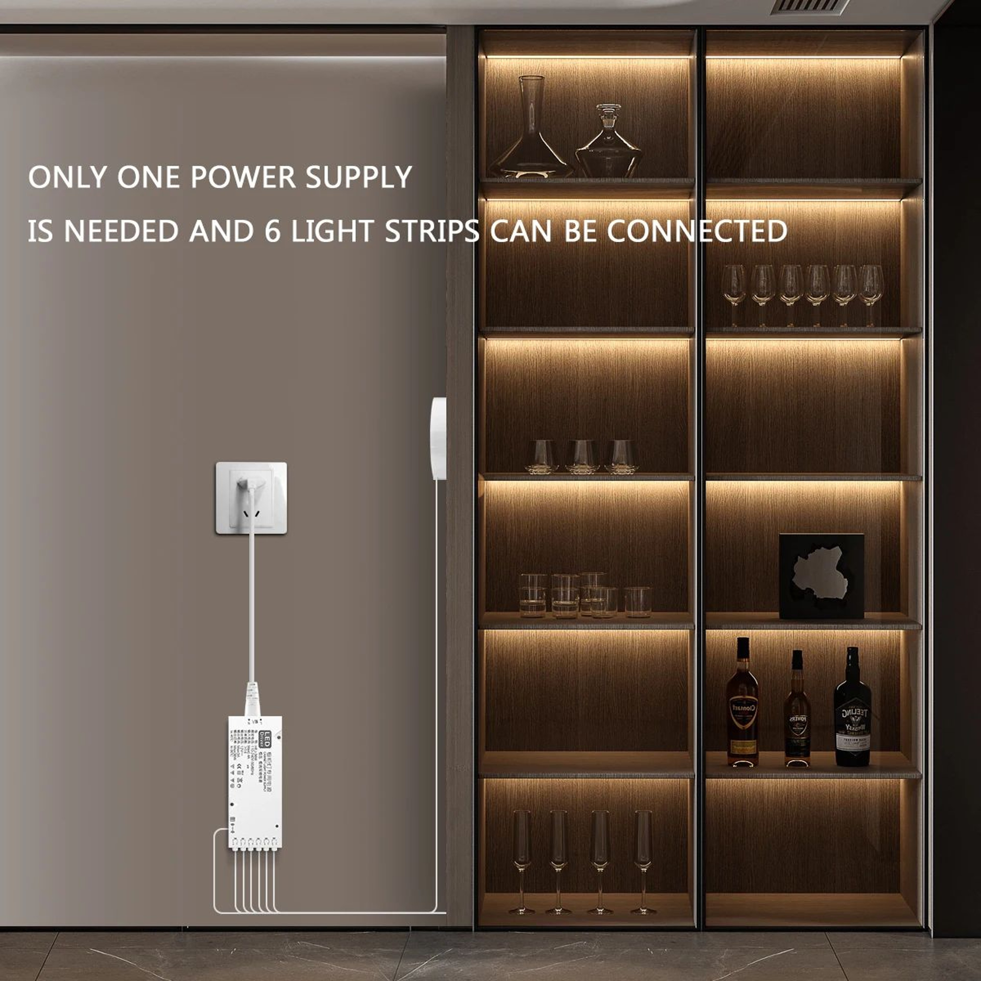 Dimmable Touch Sensor COB LED Under Cabinet Light 4