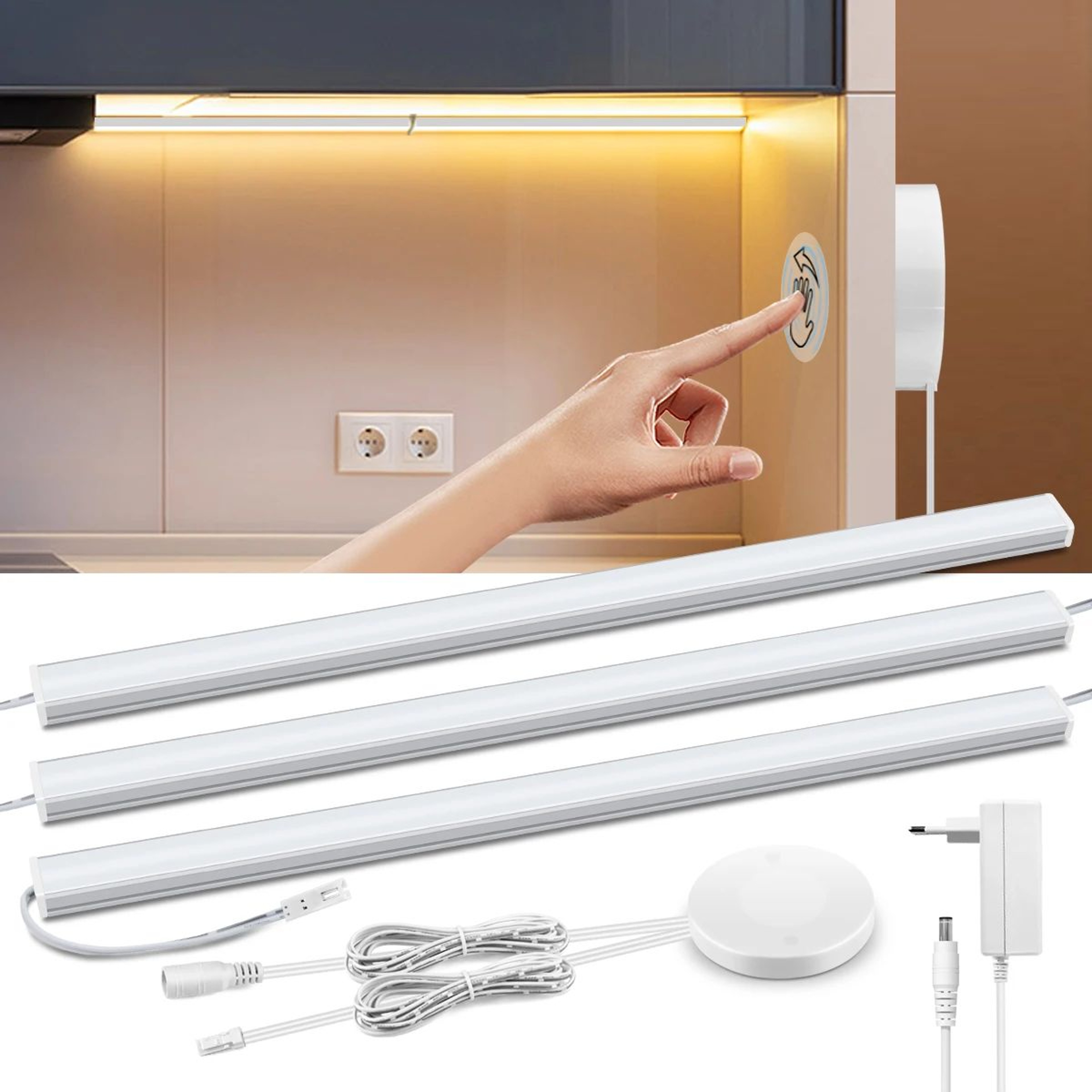 Dimmable Motion Sensor LED Under Cabinet Light Bar 1