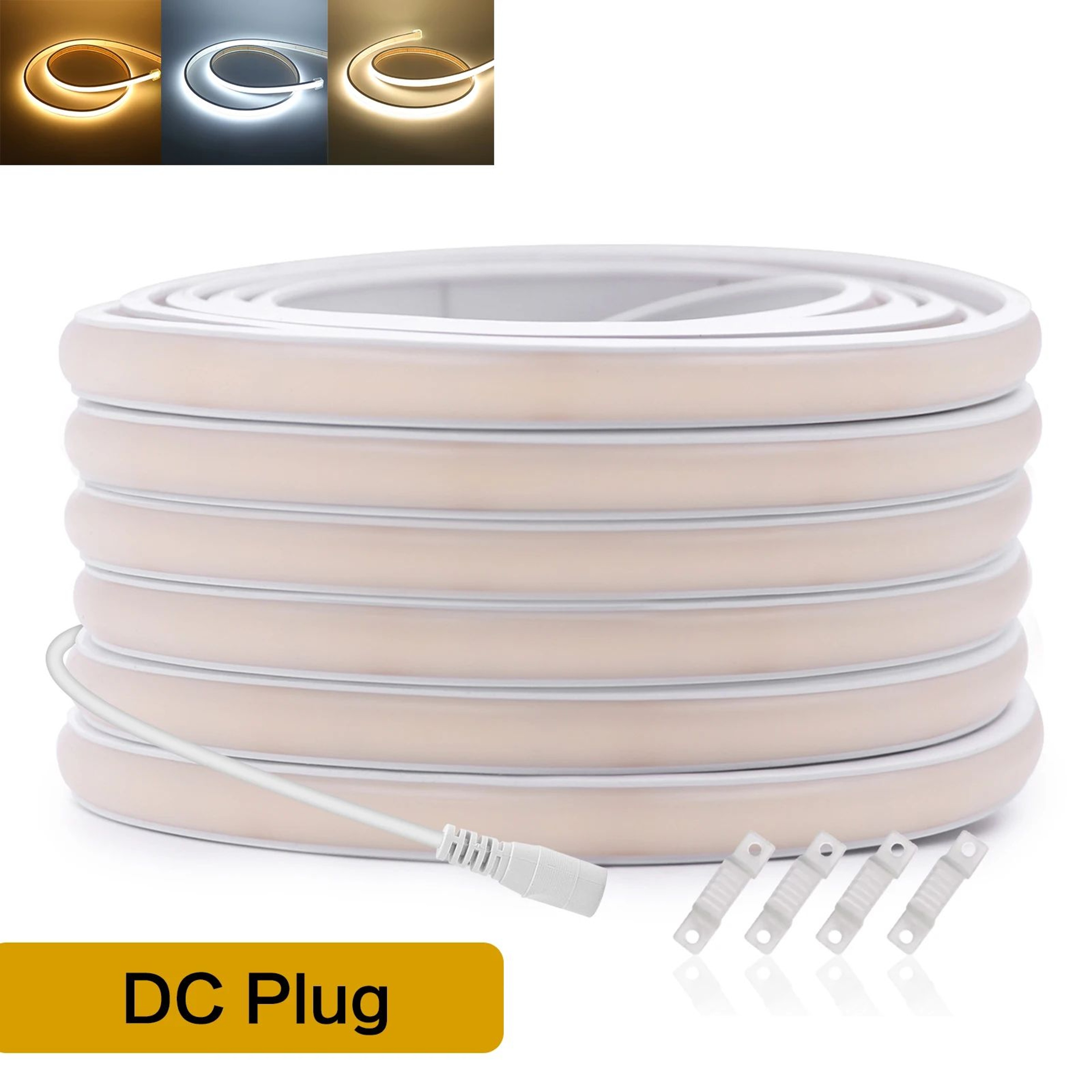 Dimmable USB COB LED Strip Light With Touch Sensor 7