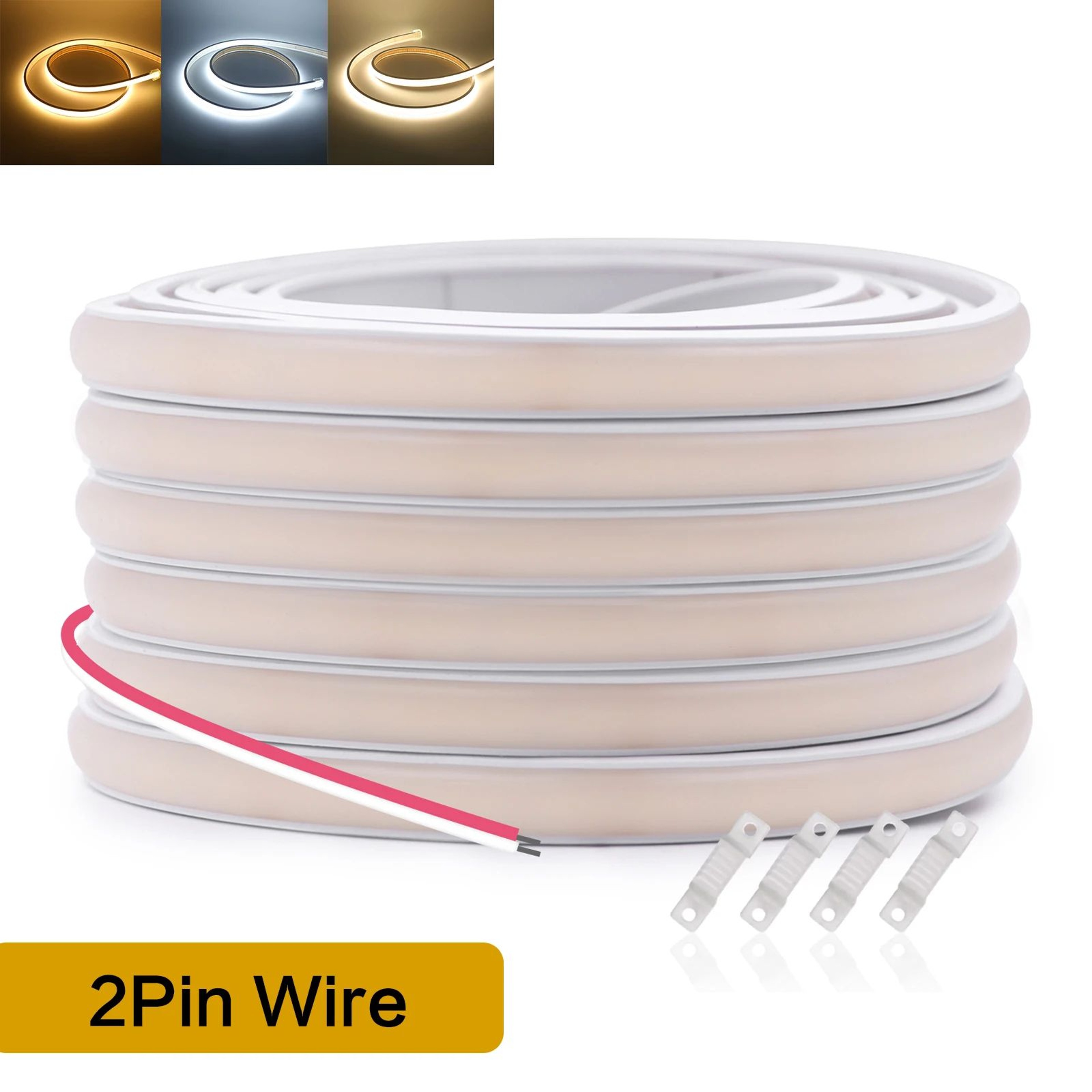 Dimmable USB COB LED Strip Light With Touch Sensor 6