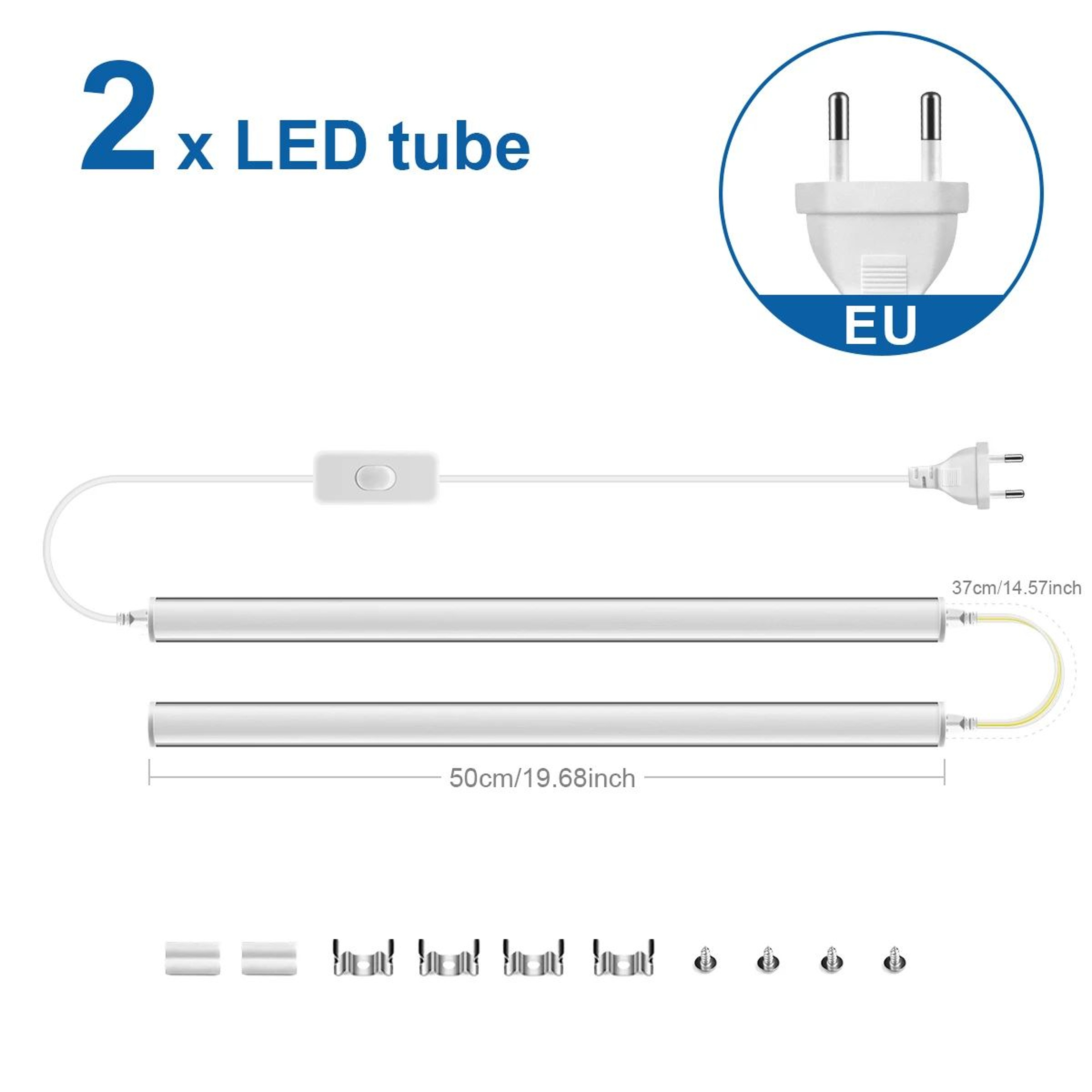 15W T5 LED Tube Light Flicker Free Ceiling Lamp 9