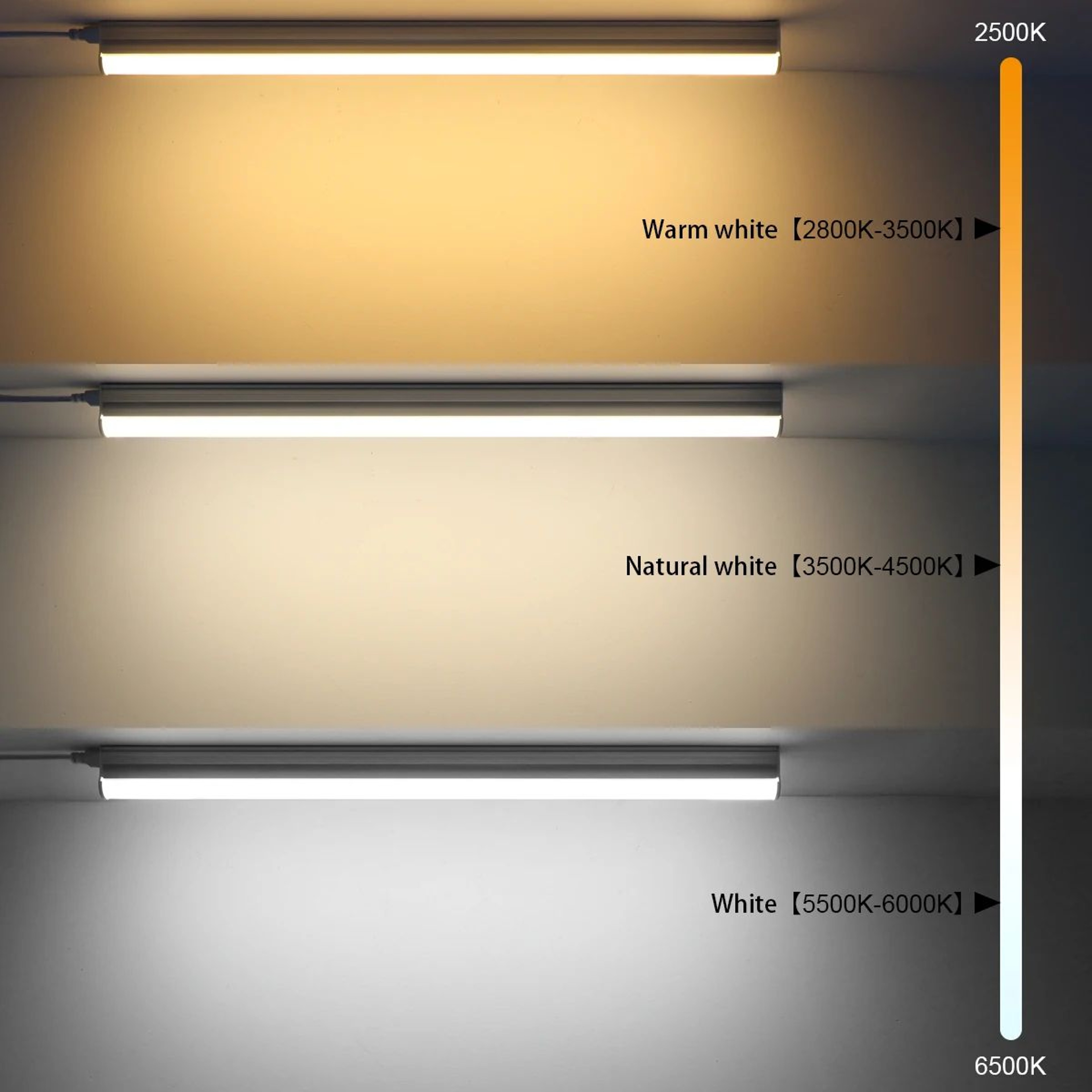 15W T5 LED Tube Light Flicker Free Ceiling Lamp 3