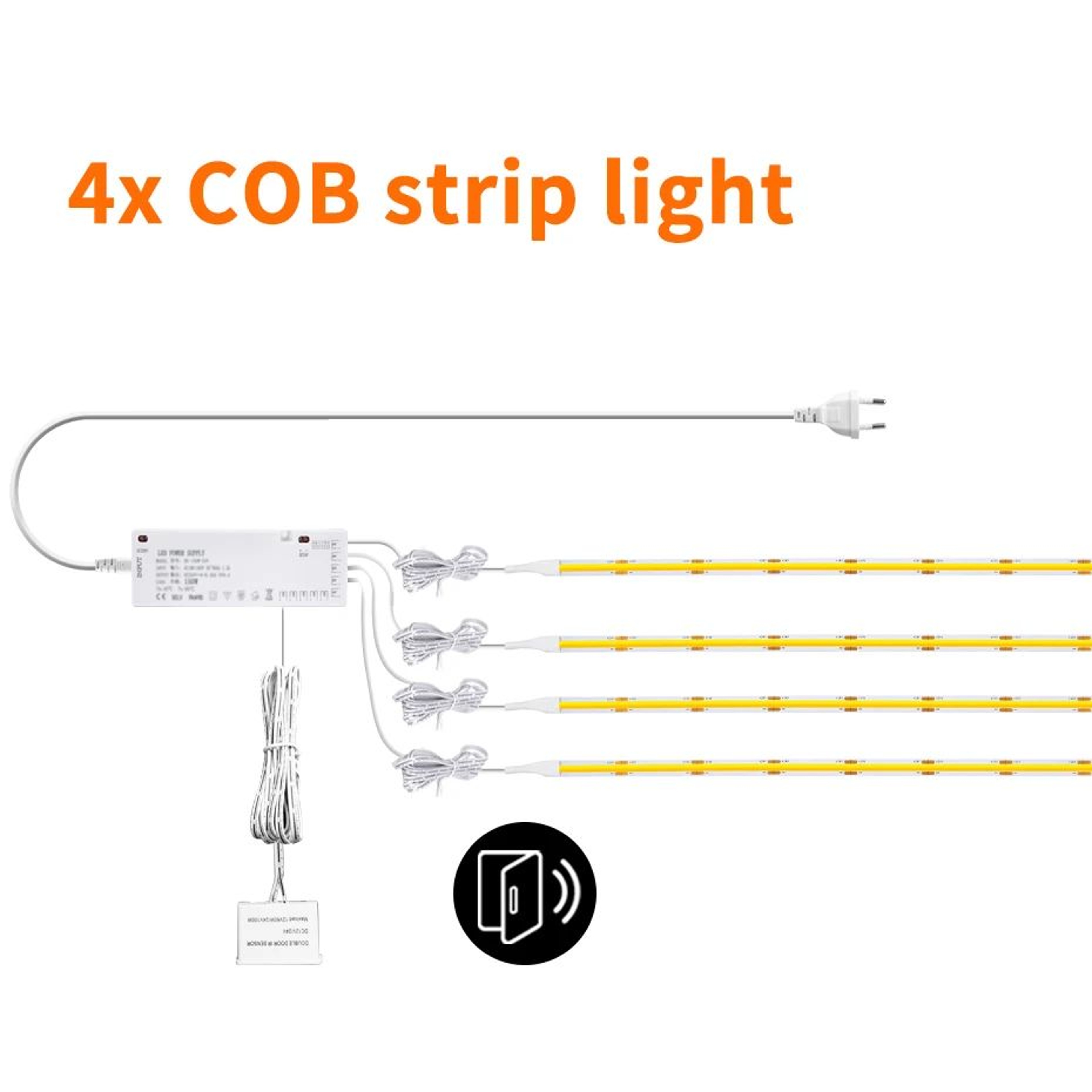 COB Door Sensor Under Cabinet Light 9
