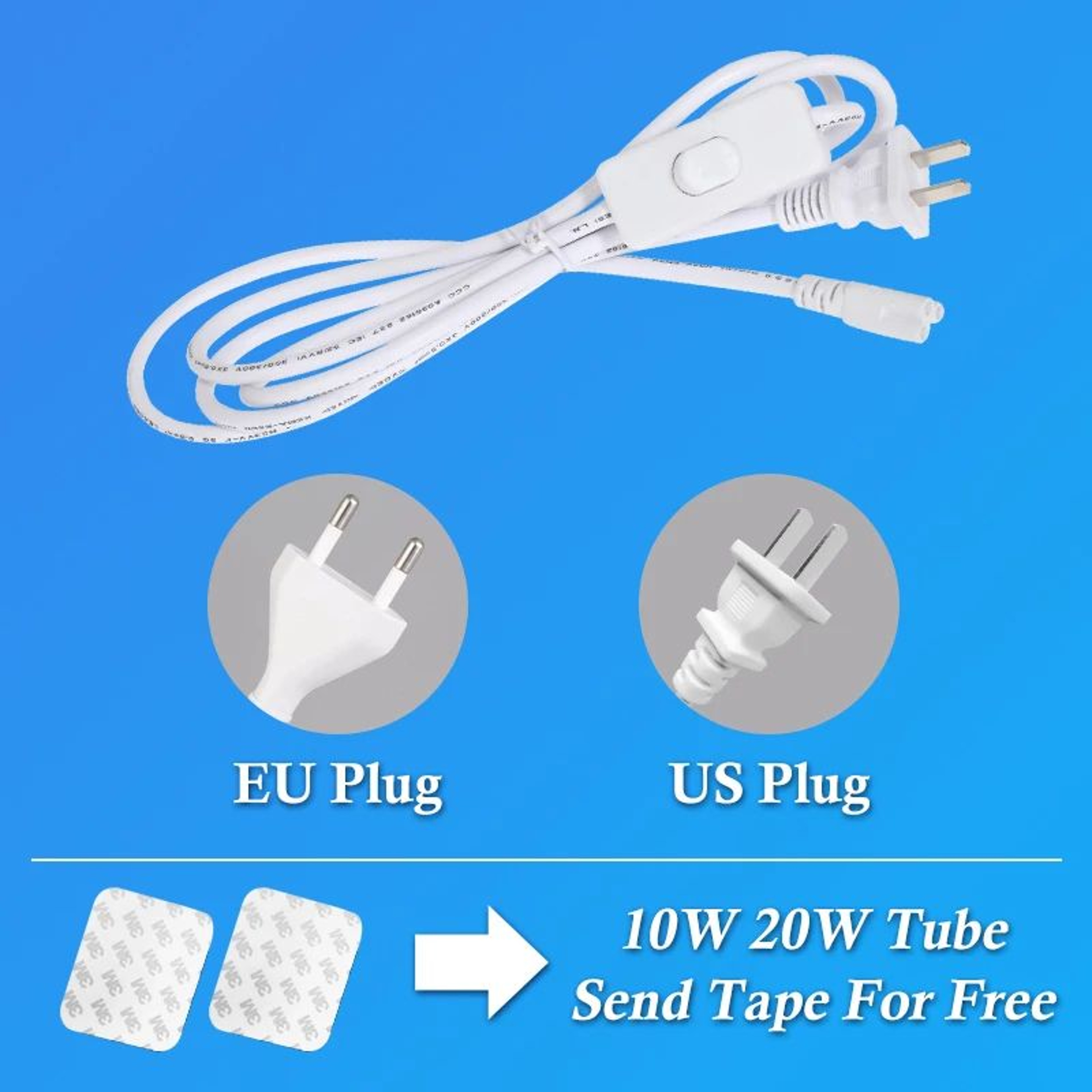 Ultra Thin LED Under Cabinet Tube Light 3