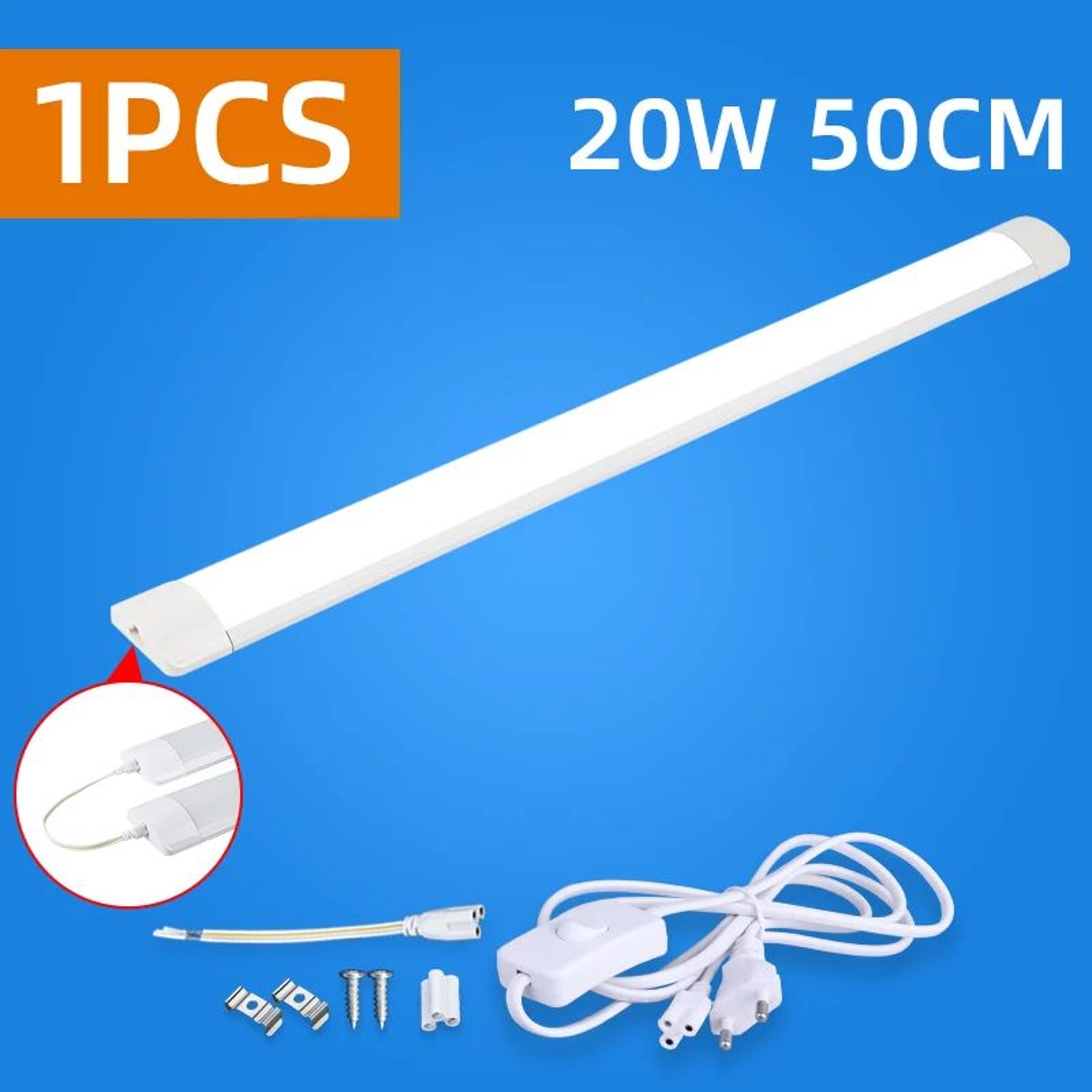 Ultra Thin LED Under Cabinet Tube Light 14