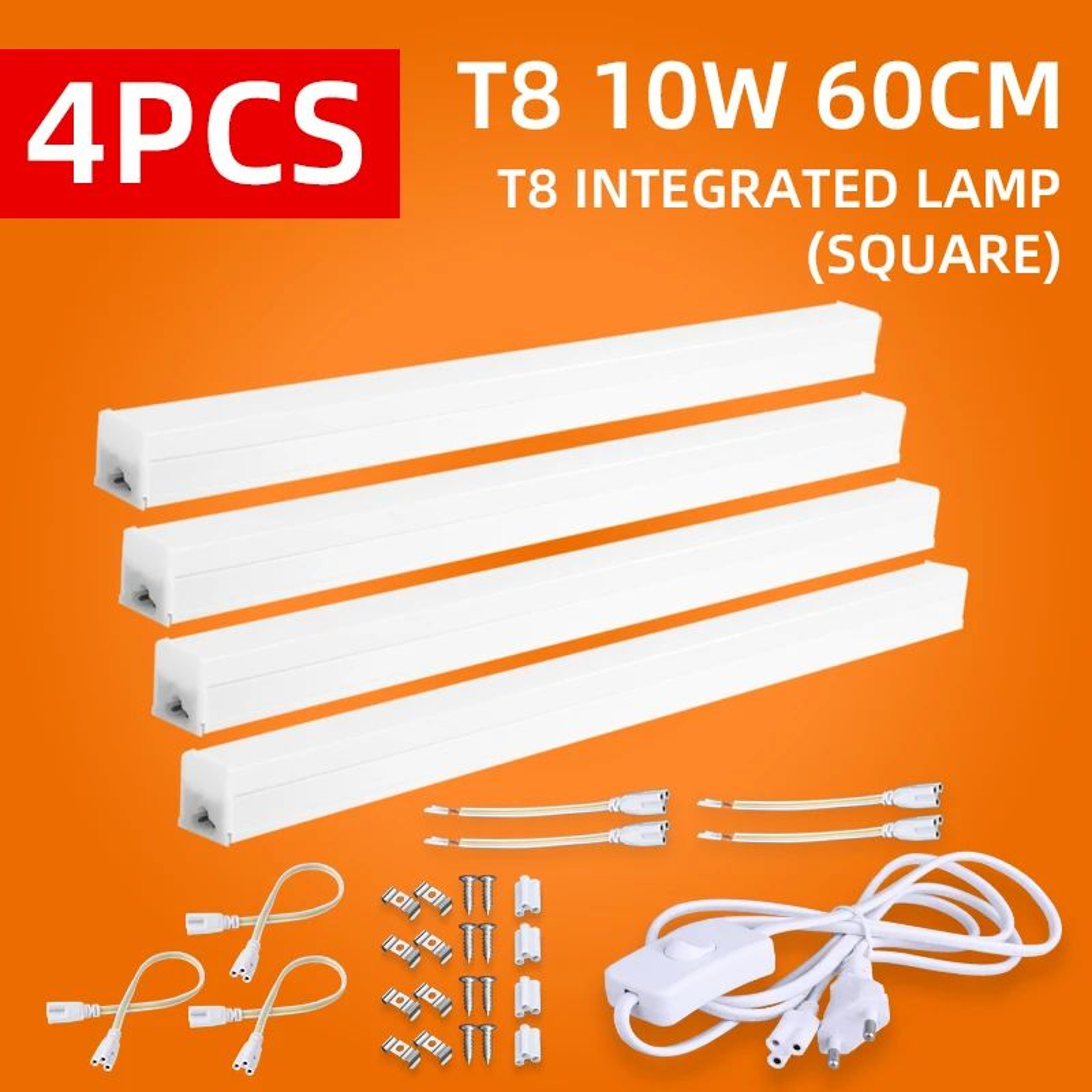 Ultra Thin LED Under Cabinet Tube Light 24