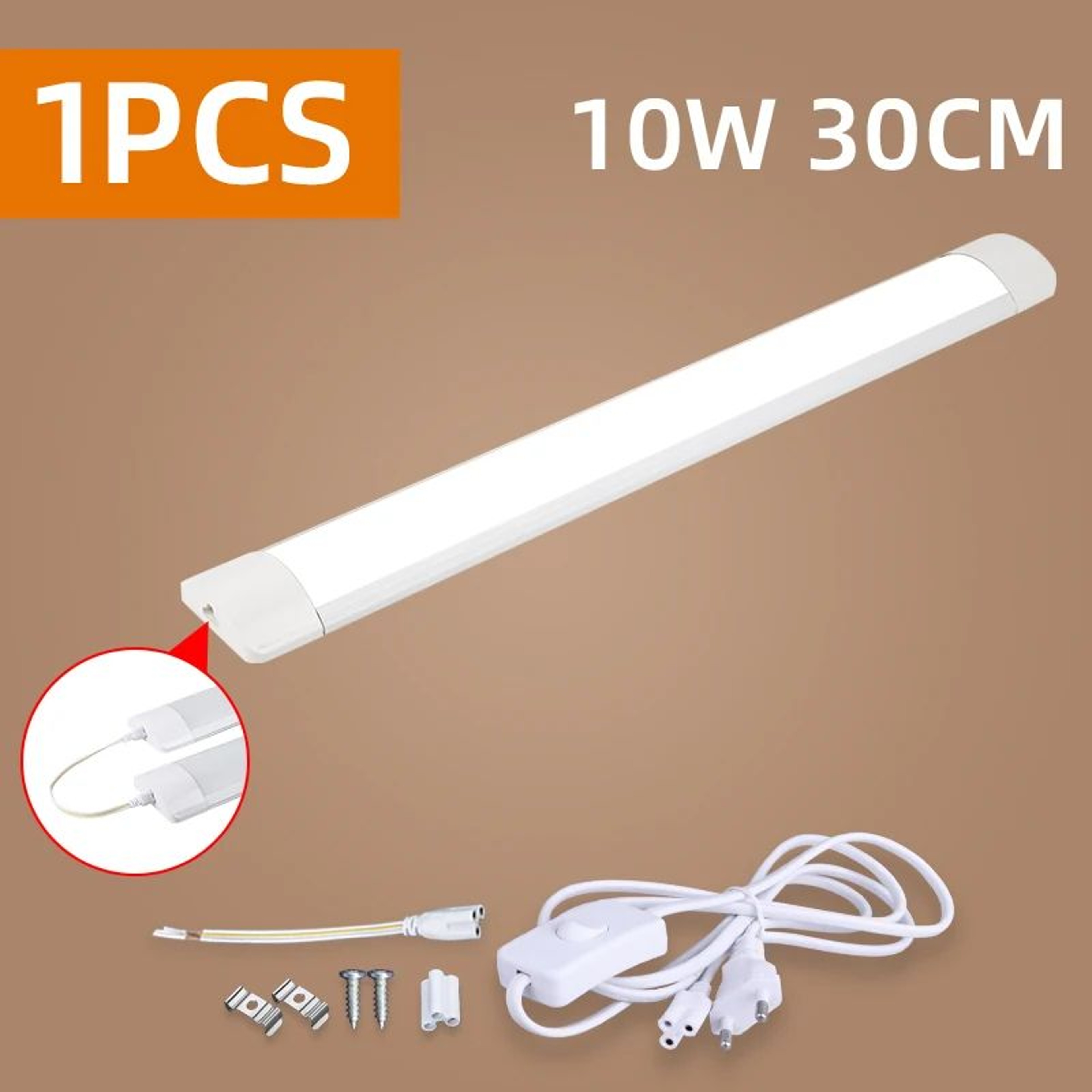 Ultra Thin LED Under Cabinet Tube Light 11