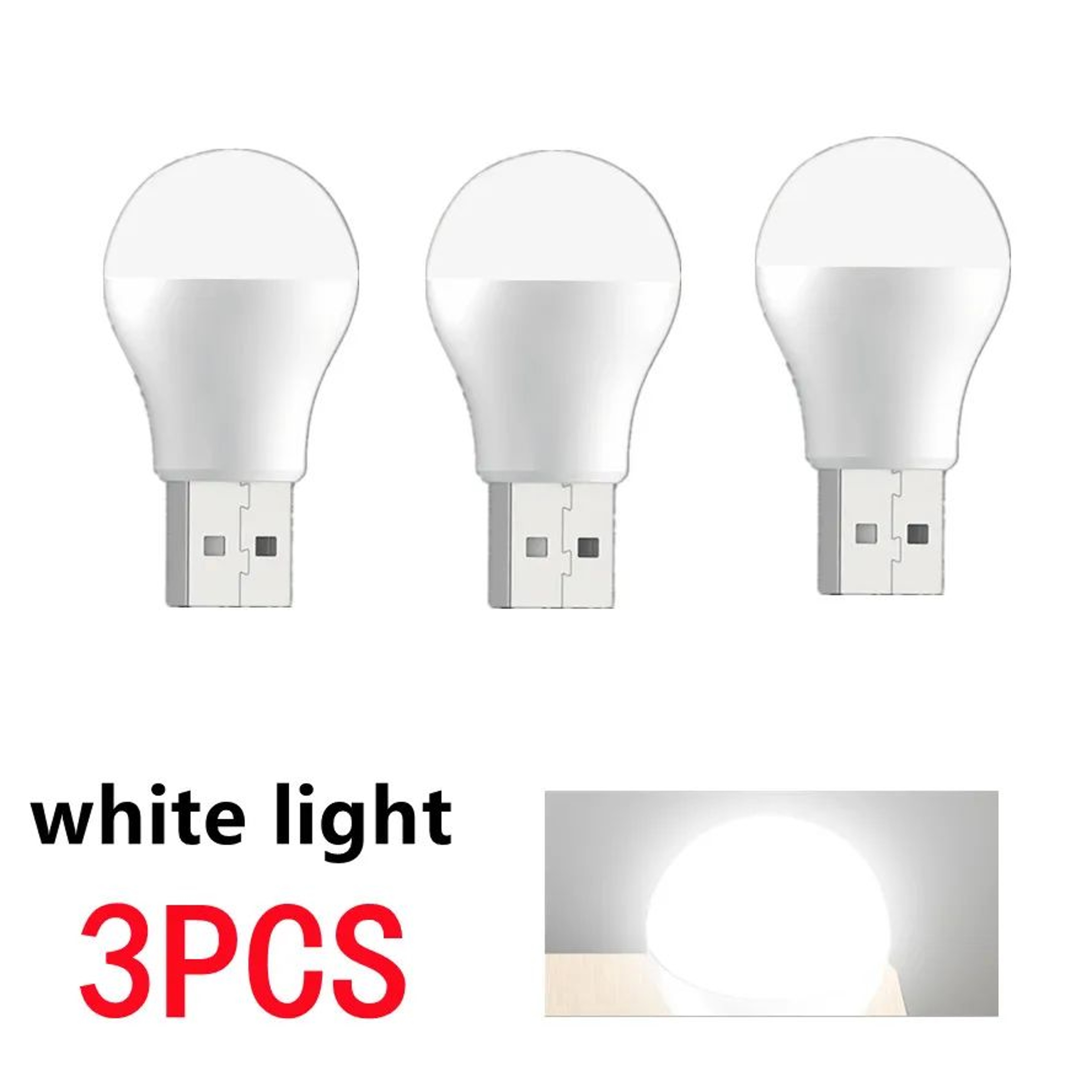 Flexible USB LED Reading Light 12