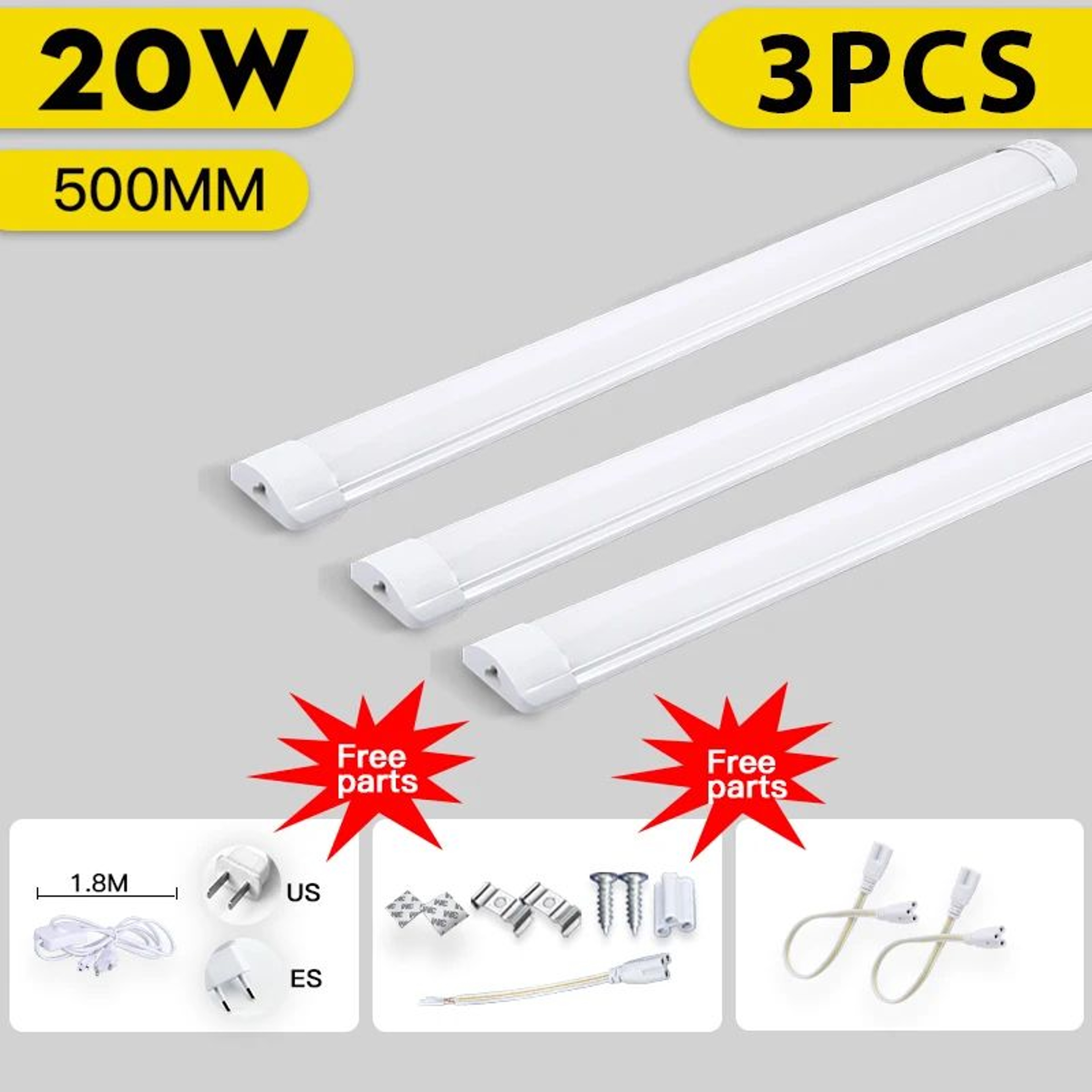 20W LED Under Cabinet Tube Light 6